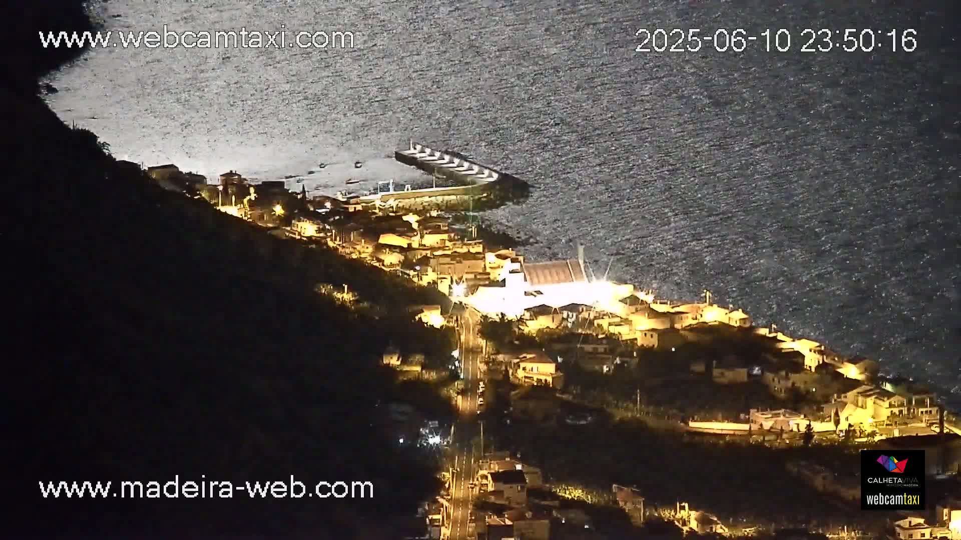 Paul do Mar Village from Faja da Ovelha Live Cam - Calheta, Madeira, Portugal