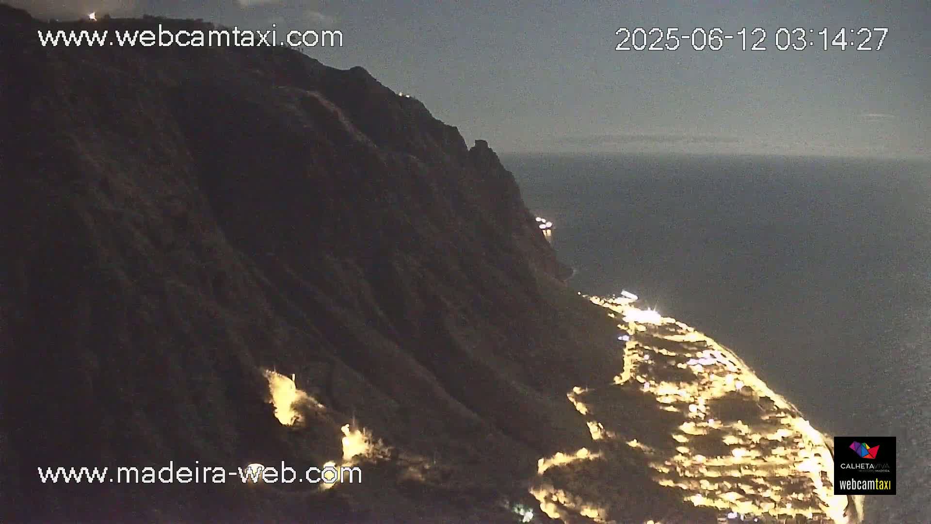 Paul do Mar Village from Faja da Ovelha Live Cam - Calheta, Madeira, Portugal