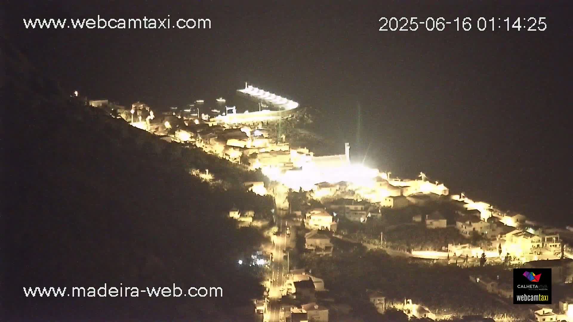 Paul do Mar Village from Faja da Ovelha Live Cam - Calheta, Madeira, Portugal