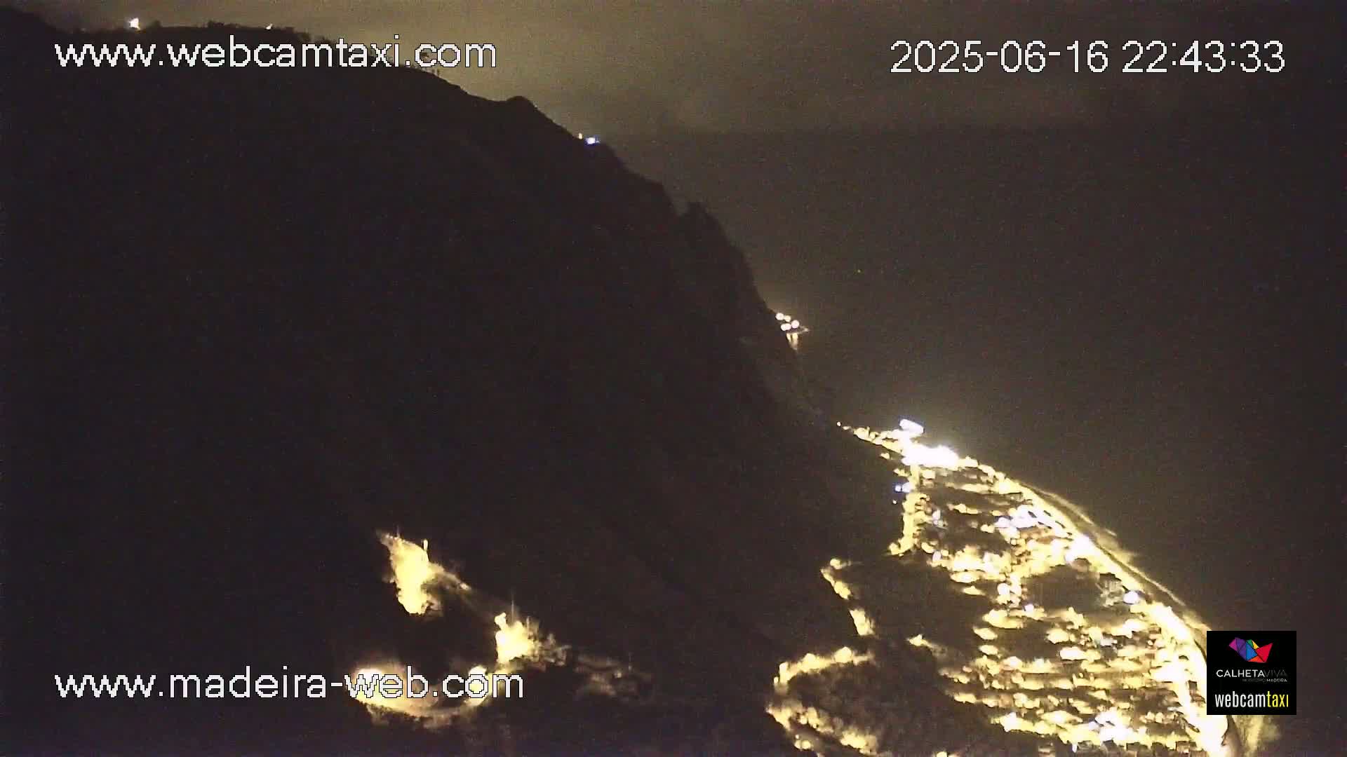 Paul do Mar Village from Faja da Ovelha Live Cam - Calheta, Madeira, Portugal