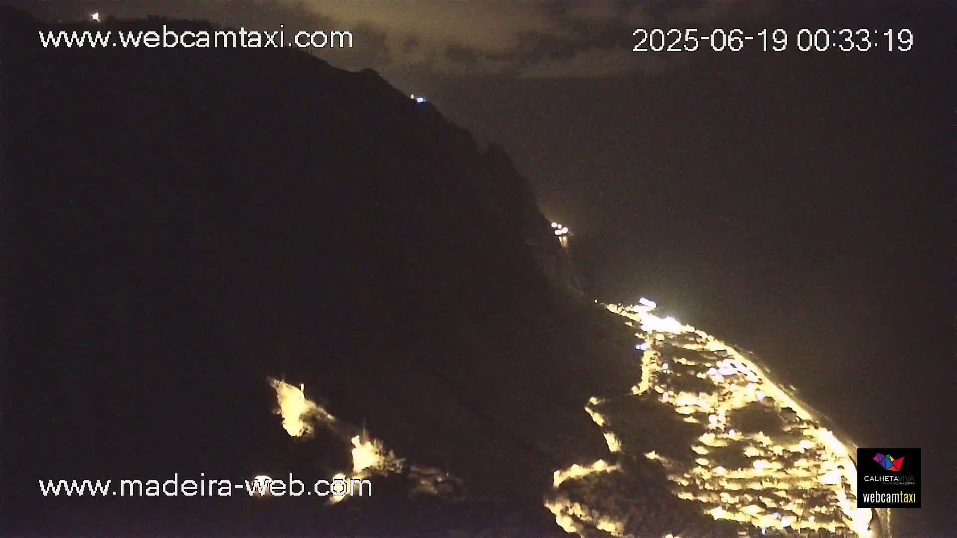 Paul do Mar Village from Faja da Ovelha Live Cam - Calheta, Madeira, Portugal