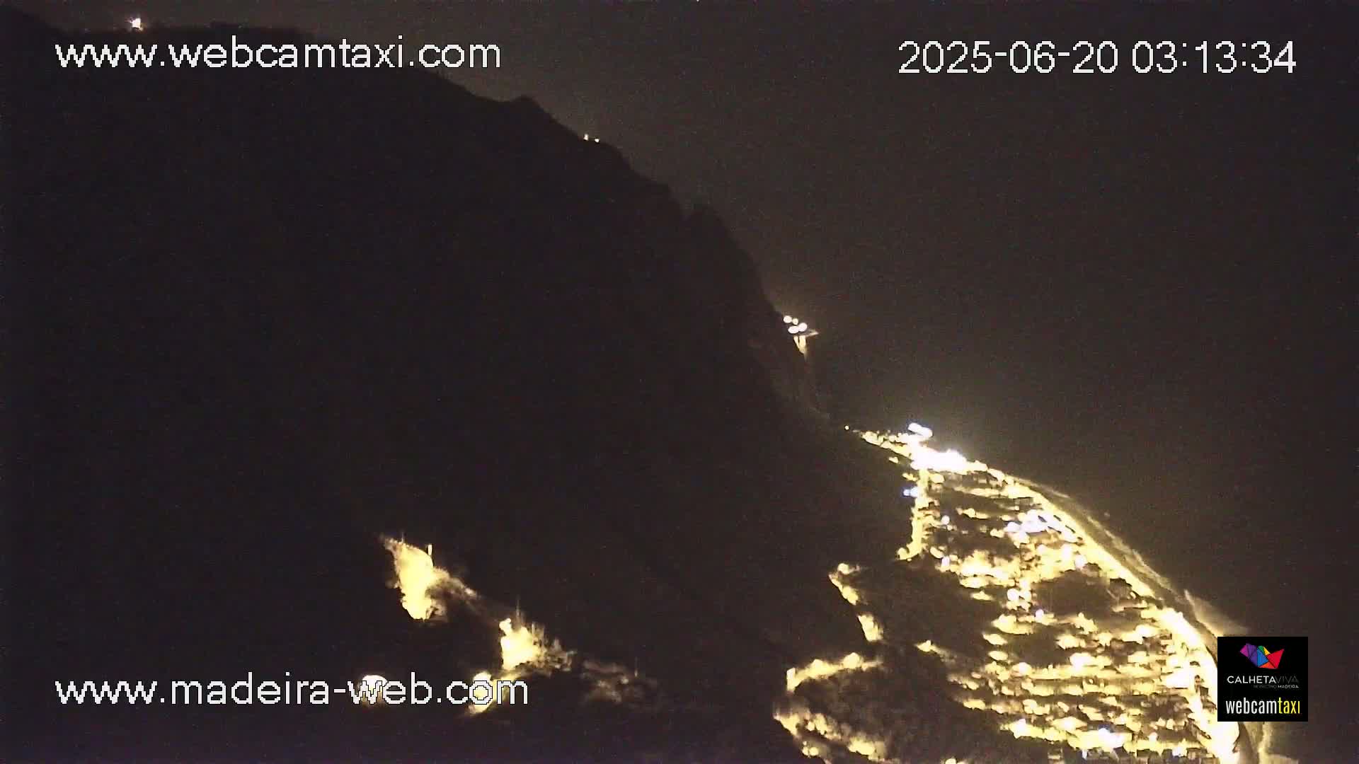 Paul do Mar Village from Faja da Ovelha Live Cam - Calheta, Madeira, Portugal