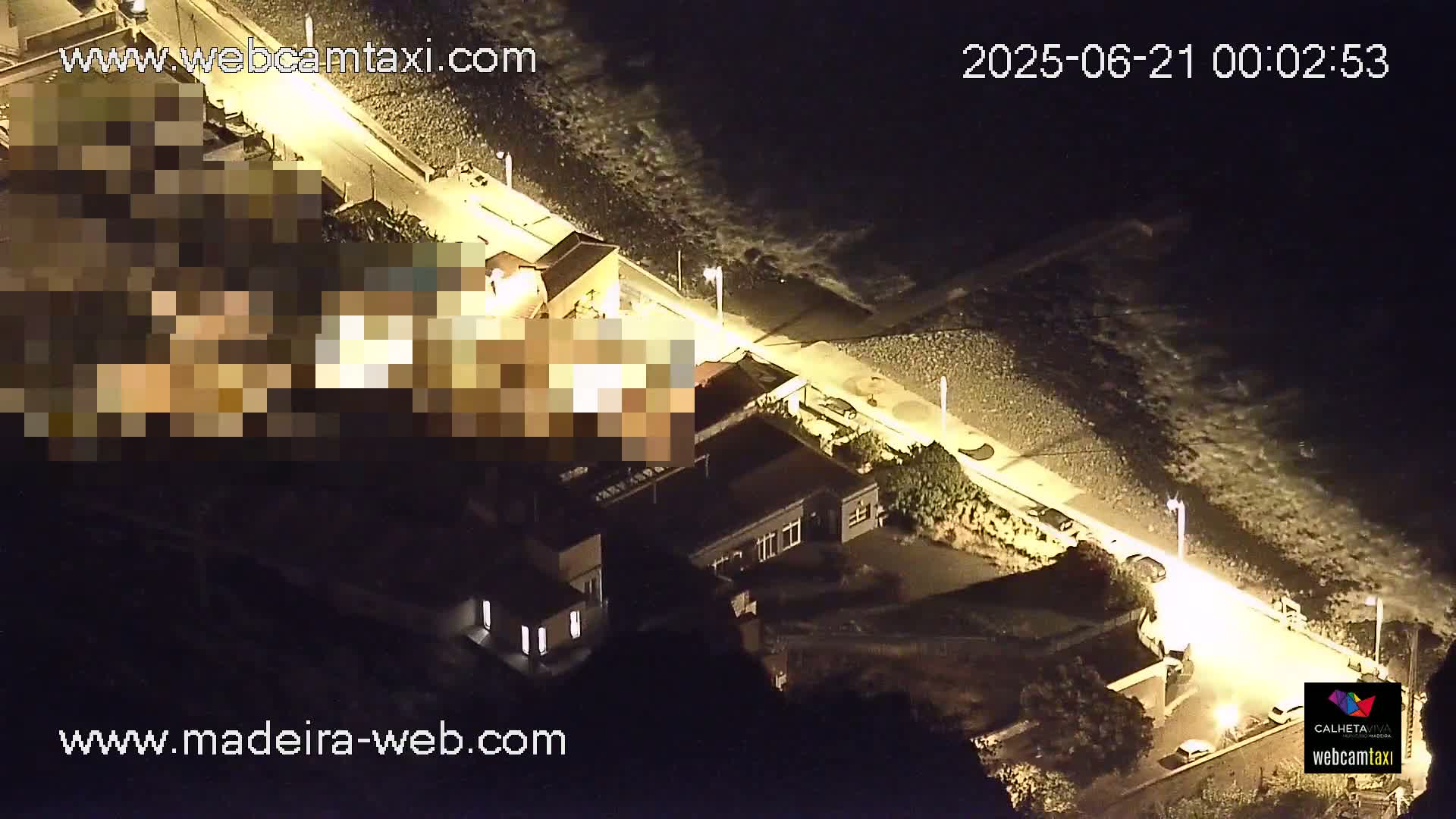 Paul do Mar Village from Faja da Ovelha Live Cam - Calheta, Madeira, Portugal