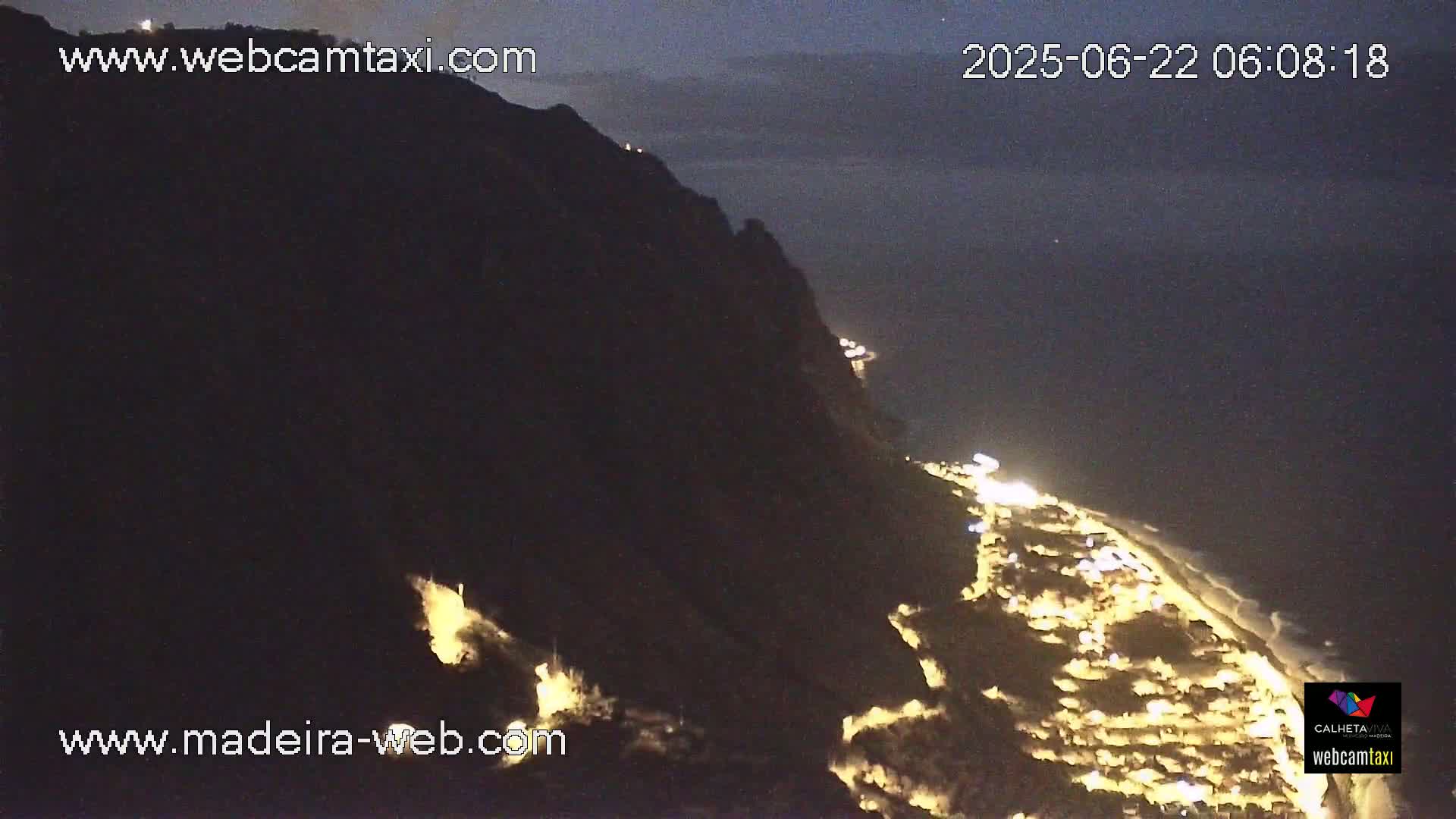 Paul do Mar Village from Faja da Ovelha Live Cam - Calheta, Madeira, Portugal