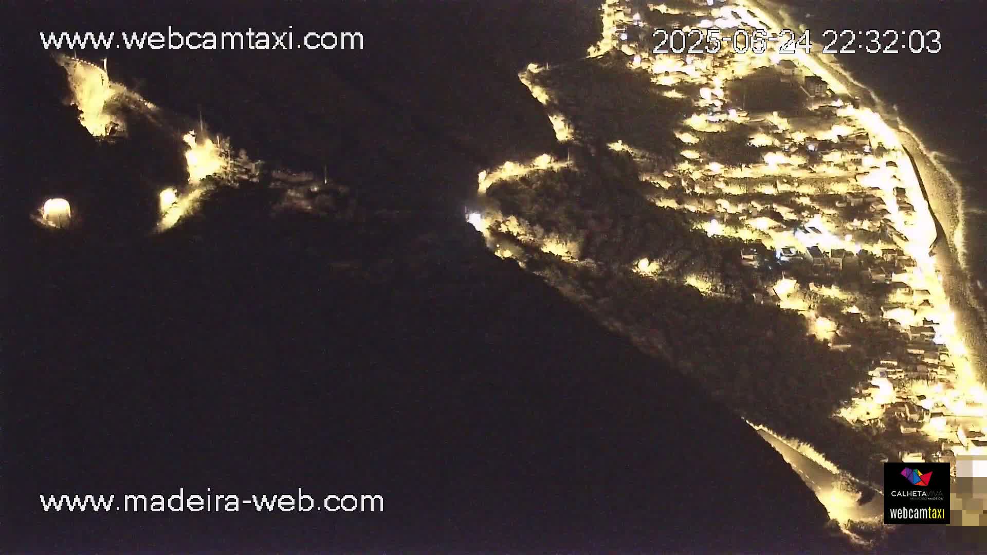 Paul do Mar Village from Faja da Ovelha Live Cam - Calheta, Madeira, Portugal
