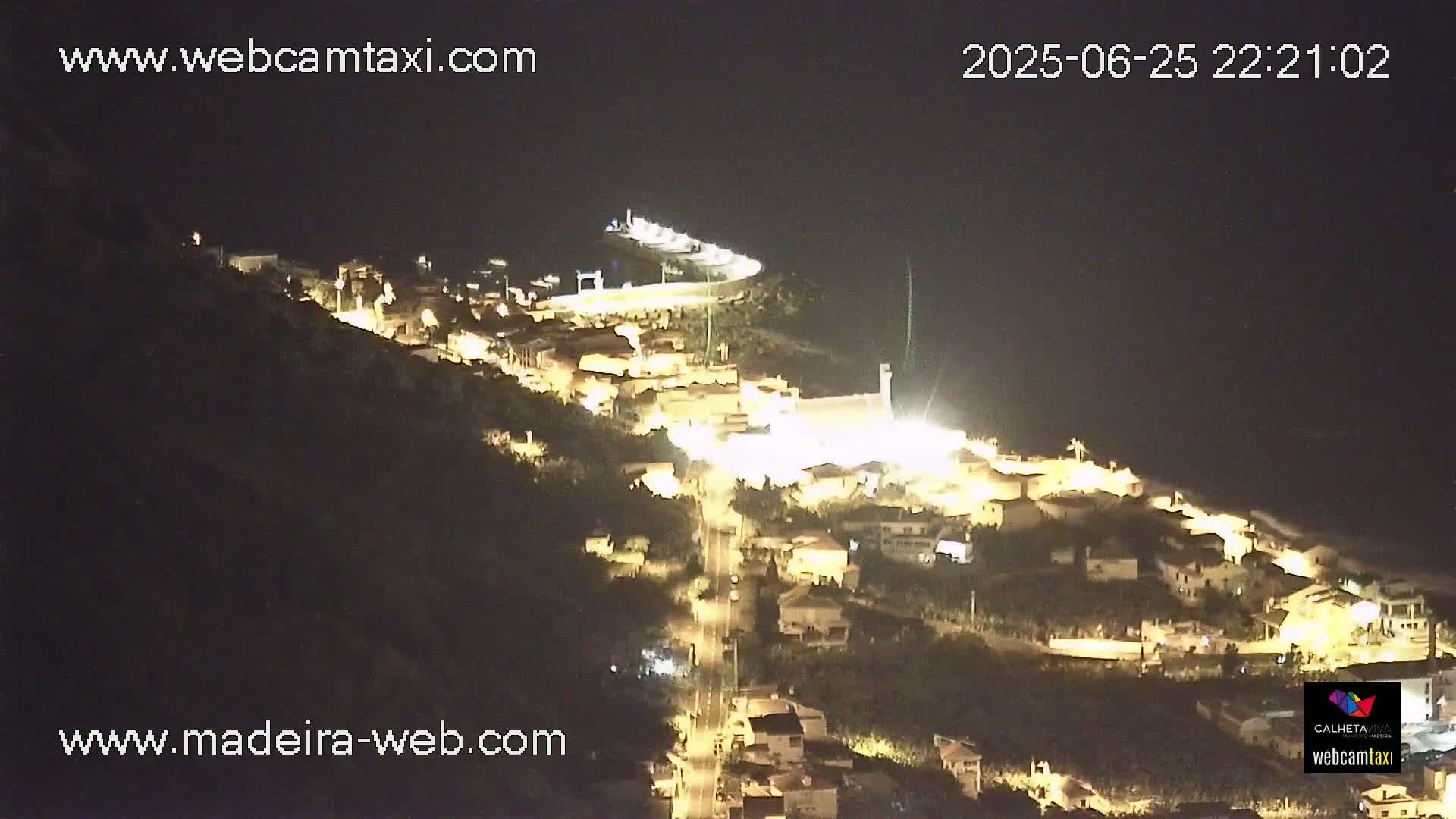 Paul do Mar Village from Faja da Ovelha Live Cam - Calheta, Madeira, Portugal
