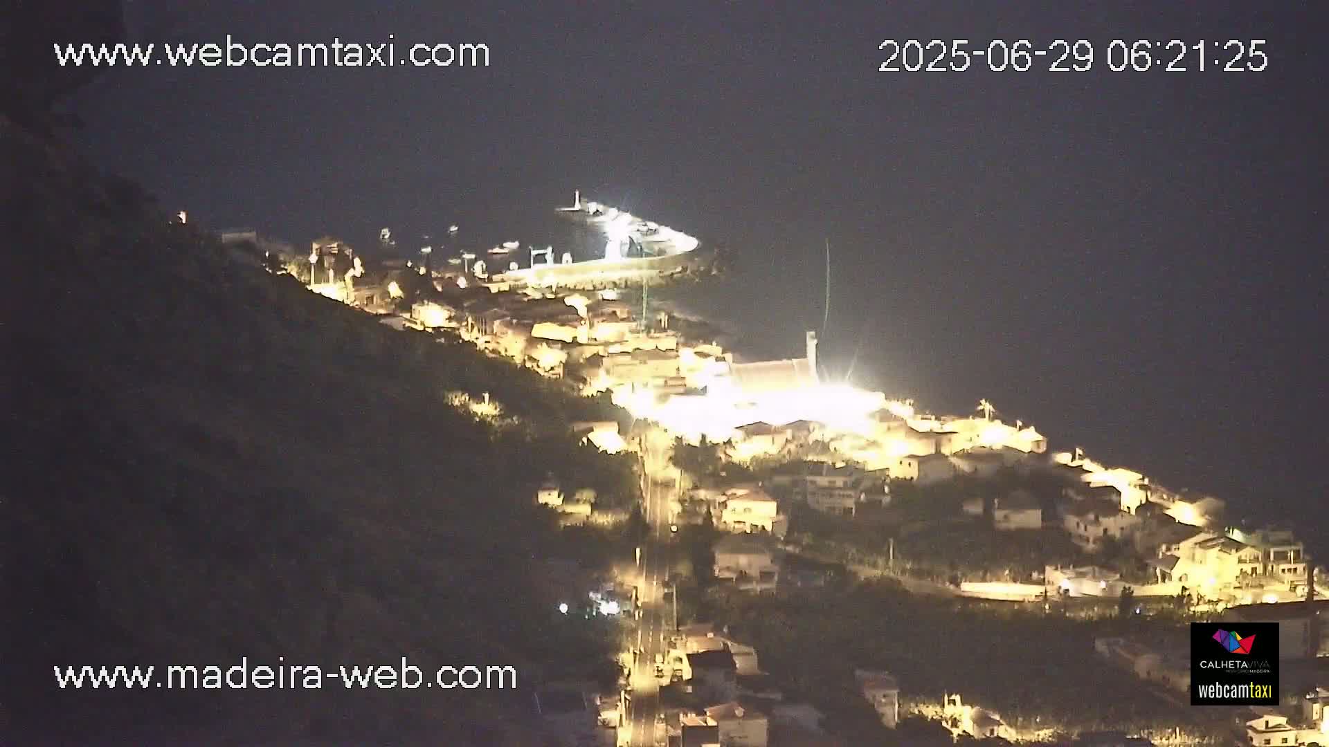 Paul do Mar Village from Faja da Ovelha Live Cam - Calheta, Madeira, Portugal