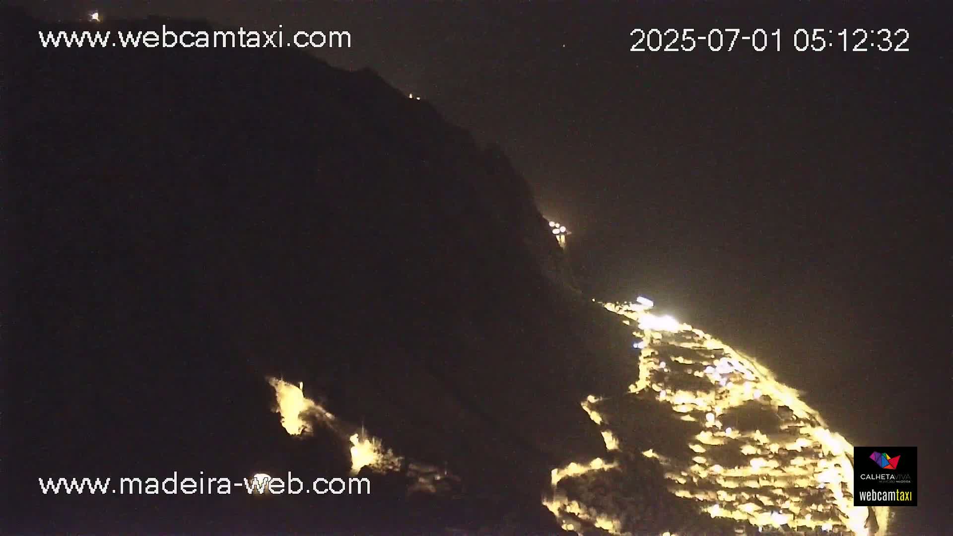 Paul do Mar Village from Faja da Ovelha Live Cam - Calheta, Madeira, Portugal