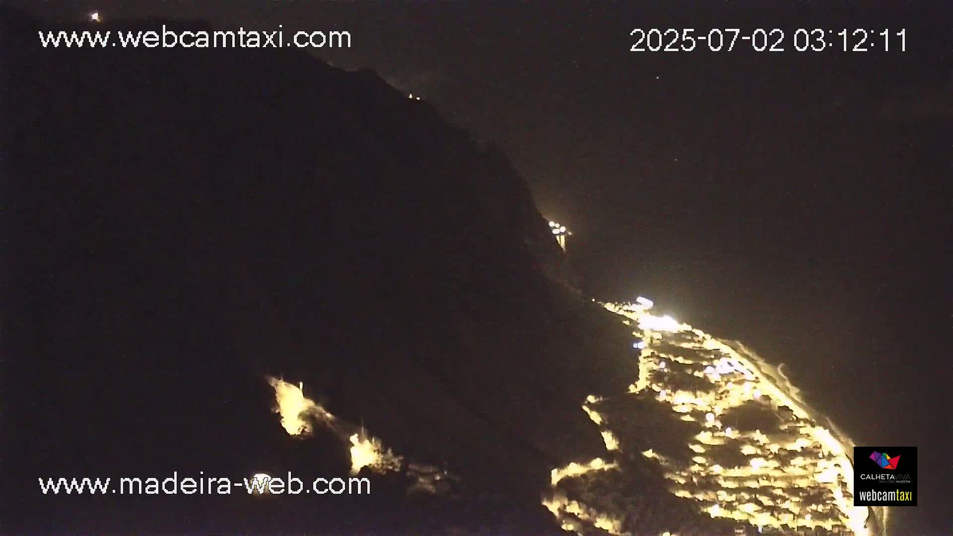 Paul do Mar Village from Faja da Ovelha Live Cam - Calheta, Madeira, Portugal