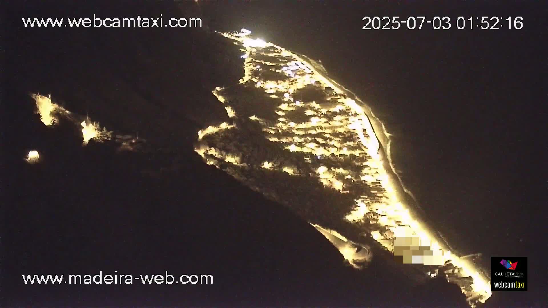 Paul do Mar Village from Faja da Ovelha Live Cam - Calheta, Madeira, Portugal