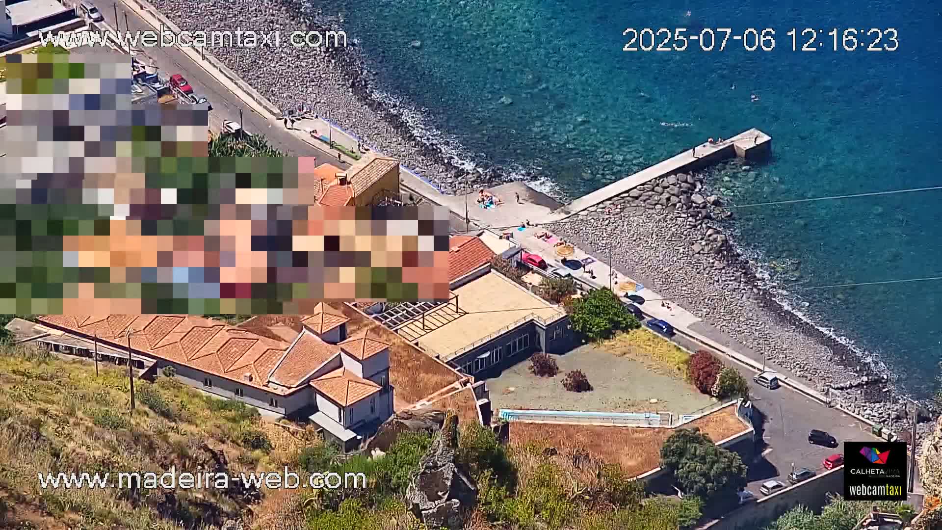 Paul do Mar Village from Faja da Ovelha Live Cam - Calheta, Madeira, Portugal