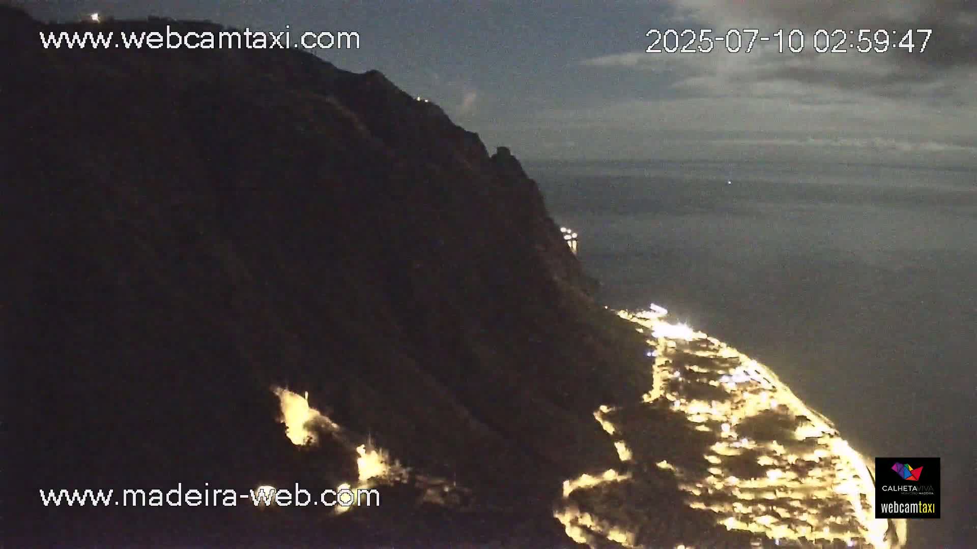 Paul do Mar Village from Faja da Ovelha Live Cam - Calheta, Madeira, Portugal