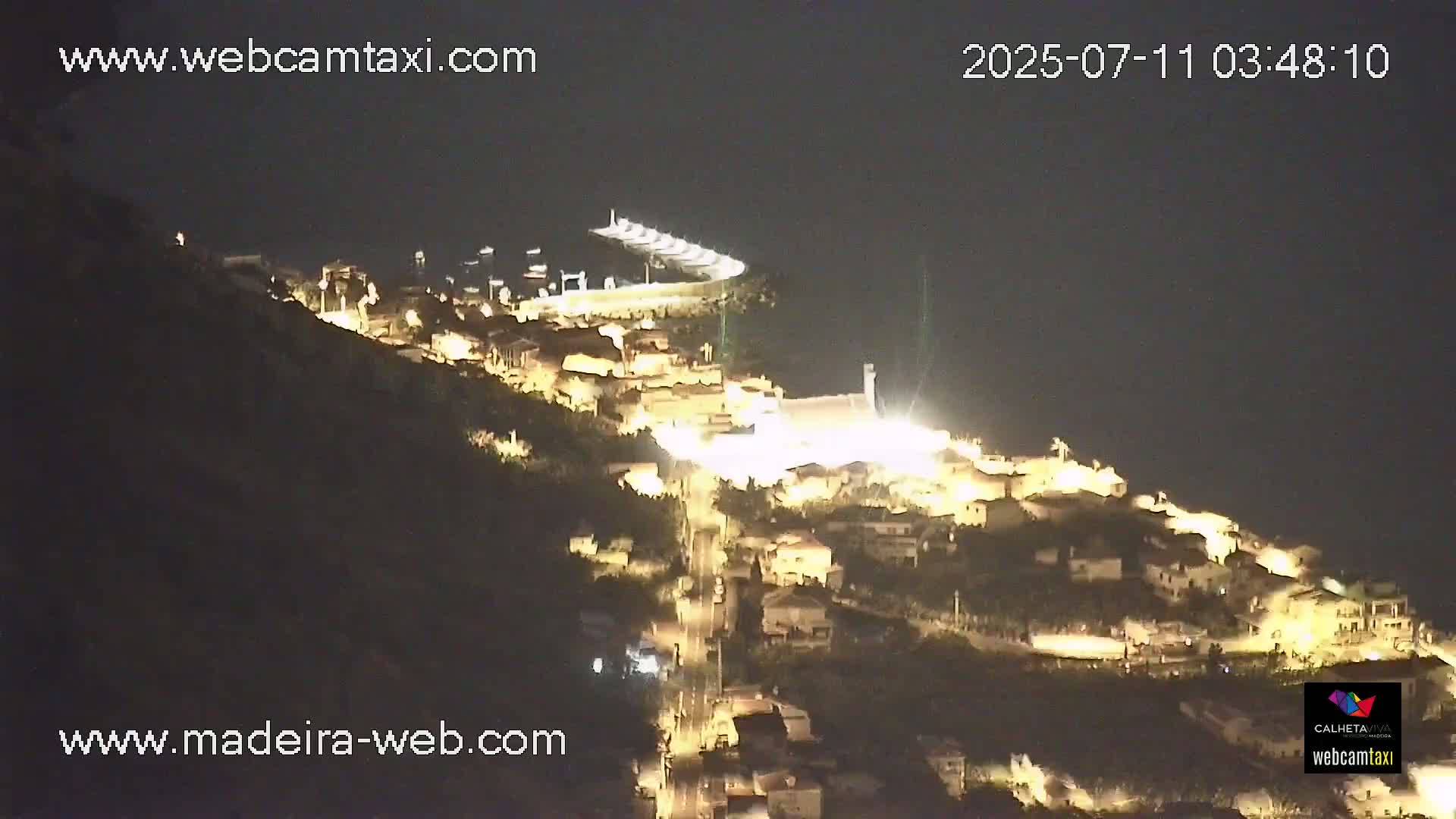 Paul do Mar Village from Faja da Ovelha Live Cam - Calheta, Madeira, Portugal