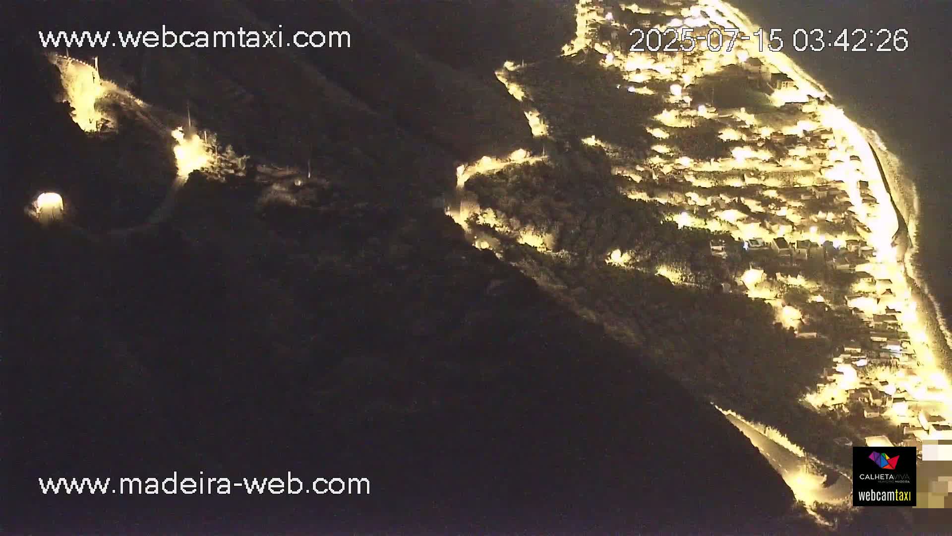 Paul do Mar Village from Faja da Ovelha Live Cam - Calheta, Madeira, Portugal