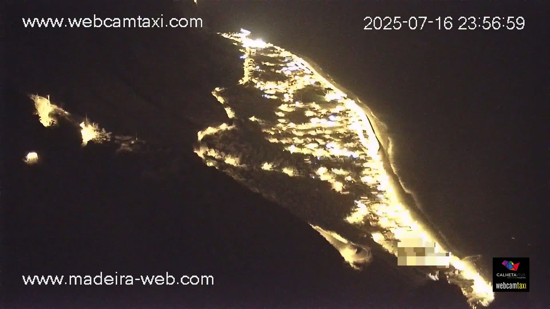 Paul do Mar Village from Faja da Ovelha Live Cam - Calheta, Madeira, Portugal