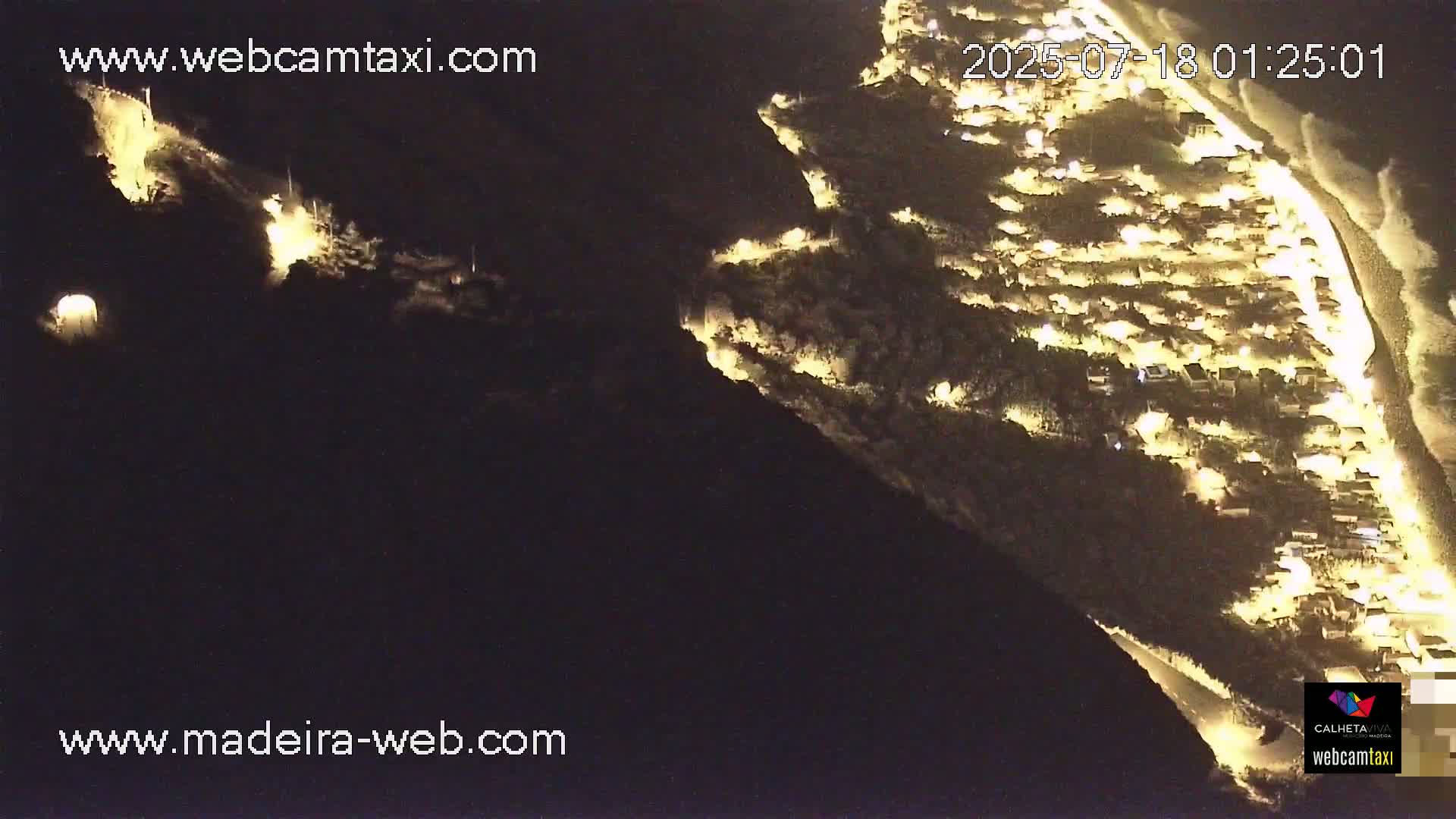 Paul do Mar Village from Faja da Ovelha Live Cam - Calheta, Madeira, Portugal