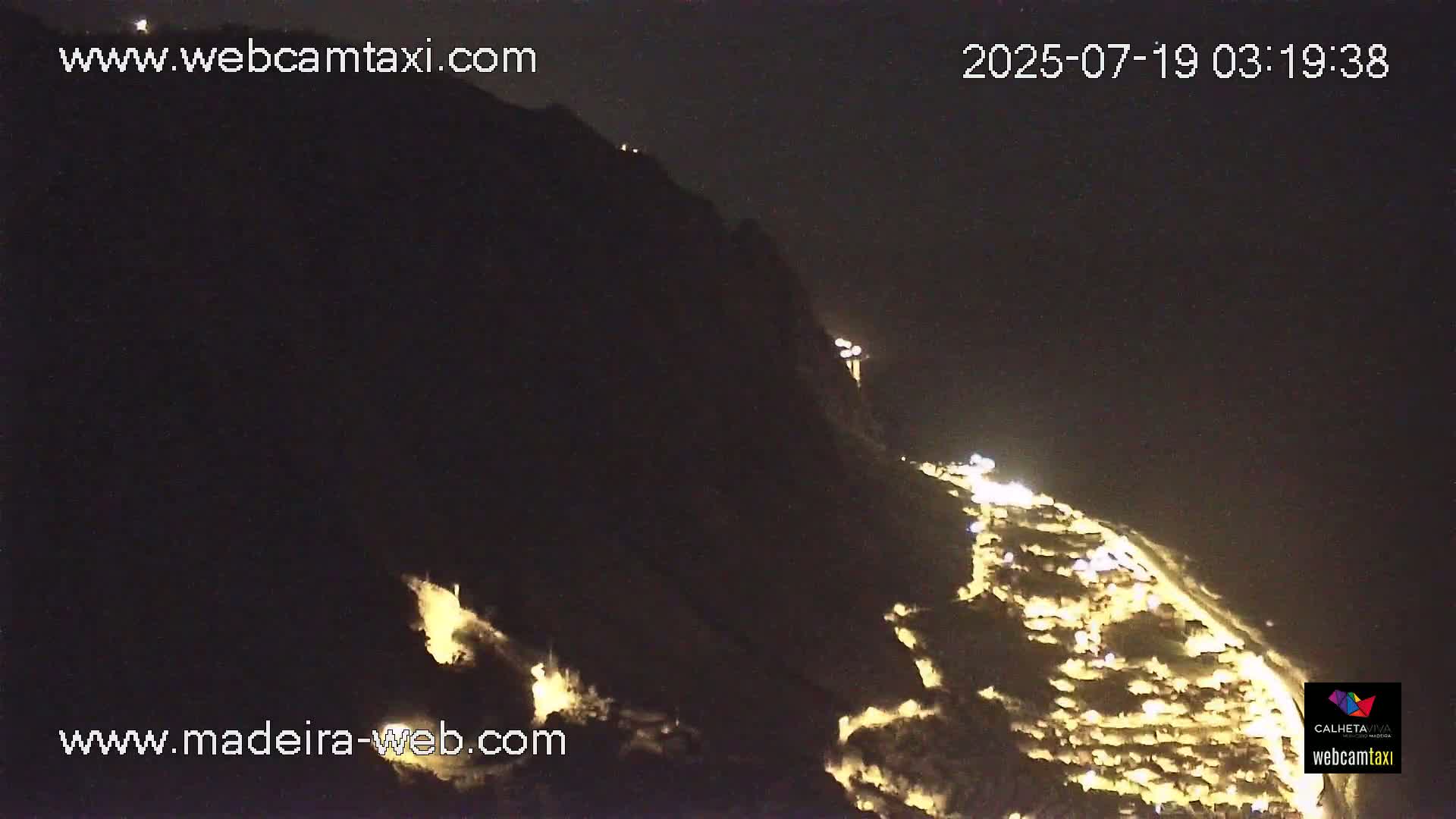 Paul do Mar Village from Faja da Ovelha Live Cam - Calheta, Madeira, Portugal