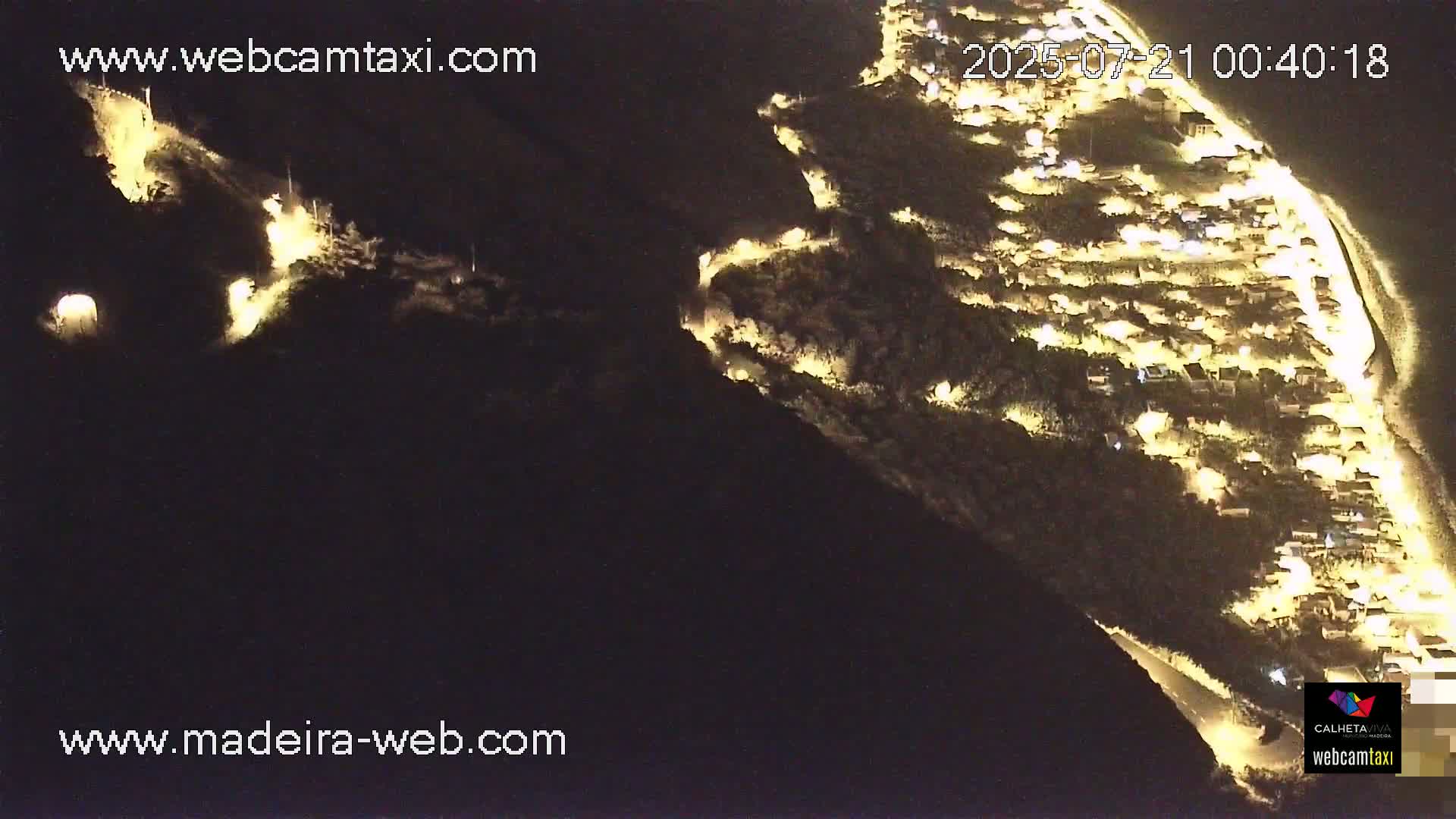 Paul do Mar Village from Faja da Ovelha Live Cam - Calheta, Madeira, Portugal