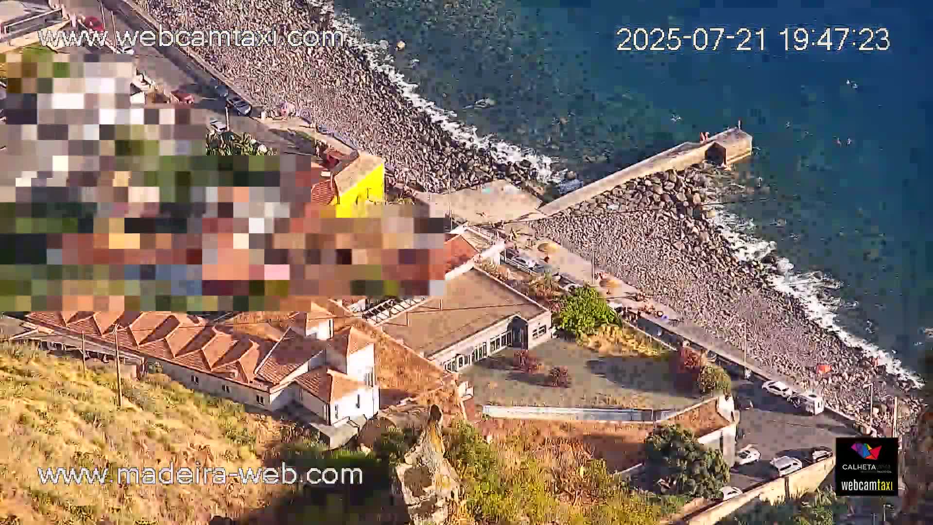 Paul do Mar Village from Faja da Ovelha Live Cam - Calheta, Madeira, Portugal