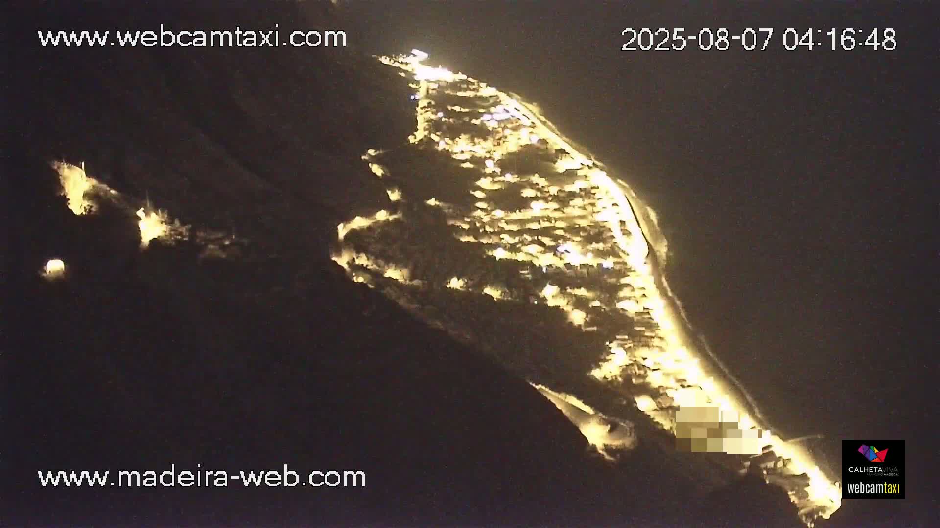 Paul do Mar Village from Faja da Ovelha Live Cam - Calheta, Madeira, Portugal