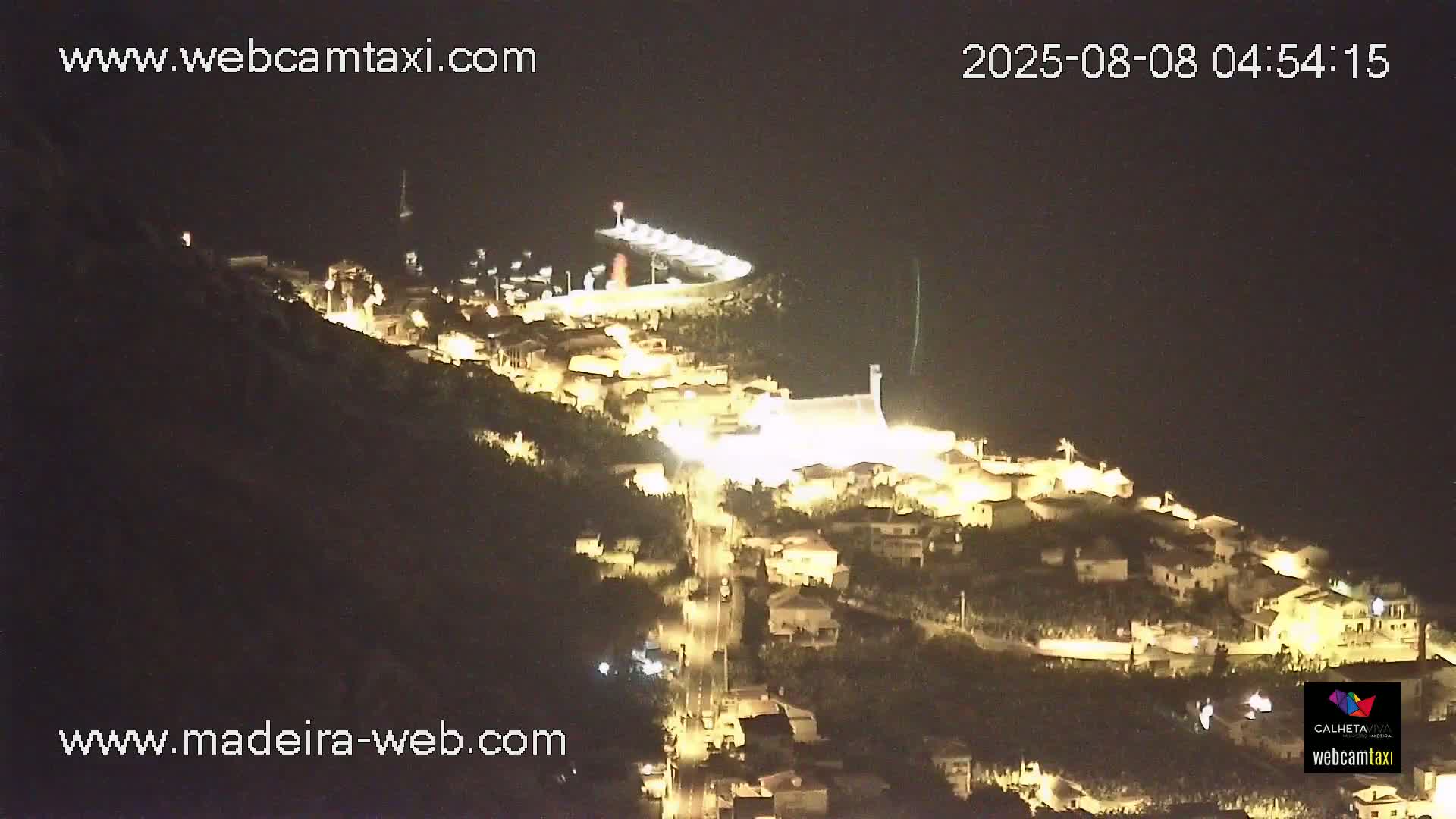 Paul do Mar Village from Faja da Ovelha Live Cam - Calheta, Madeira, Portugal