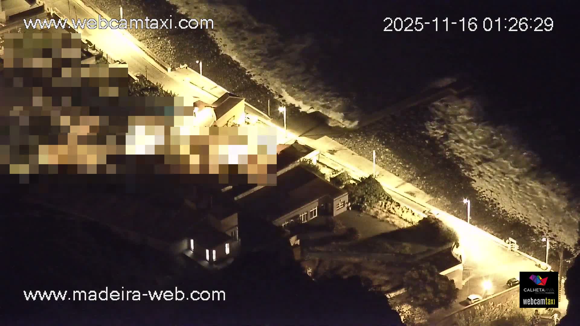 Paul do Mar Village from Faja da Ovelha Live Cam - Calheta, Madeira, Portugal