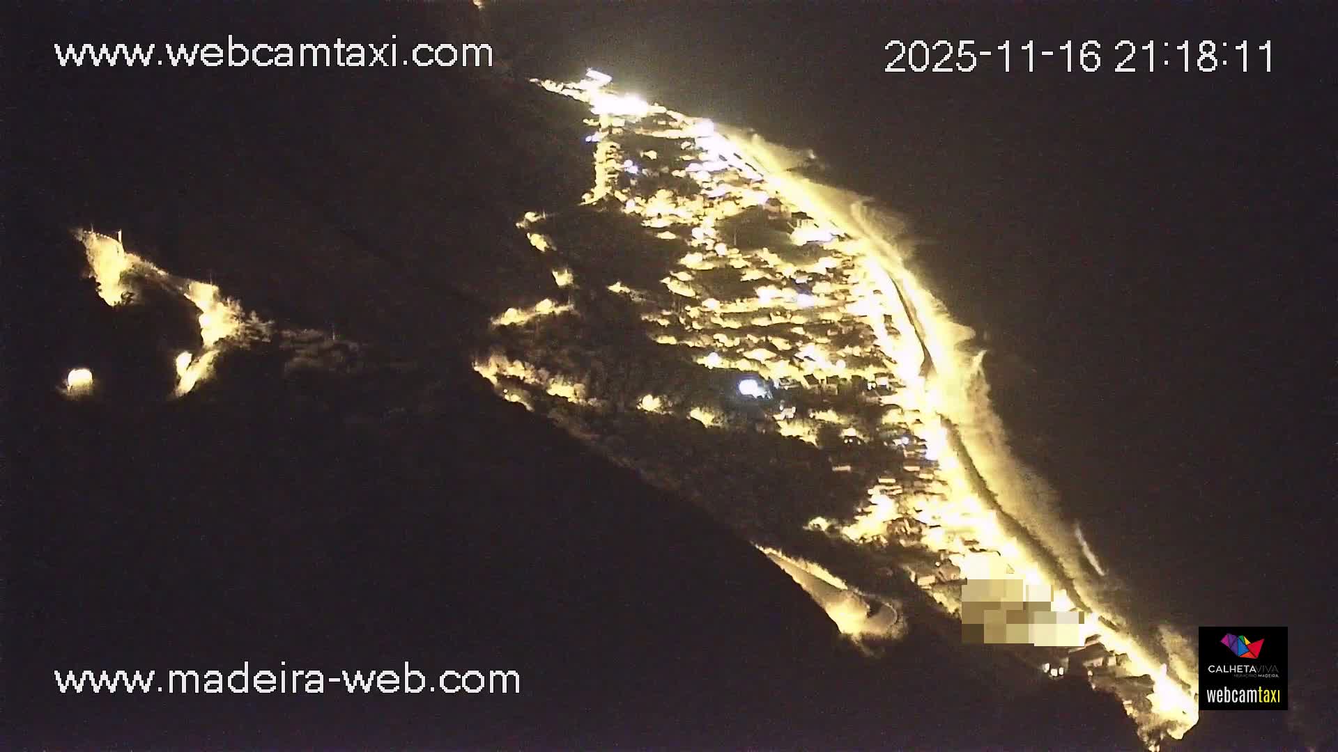 Paul do Mar Village from Faja da Ovelha Live Cam - Calheta, Madeira, Portugal