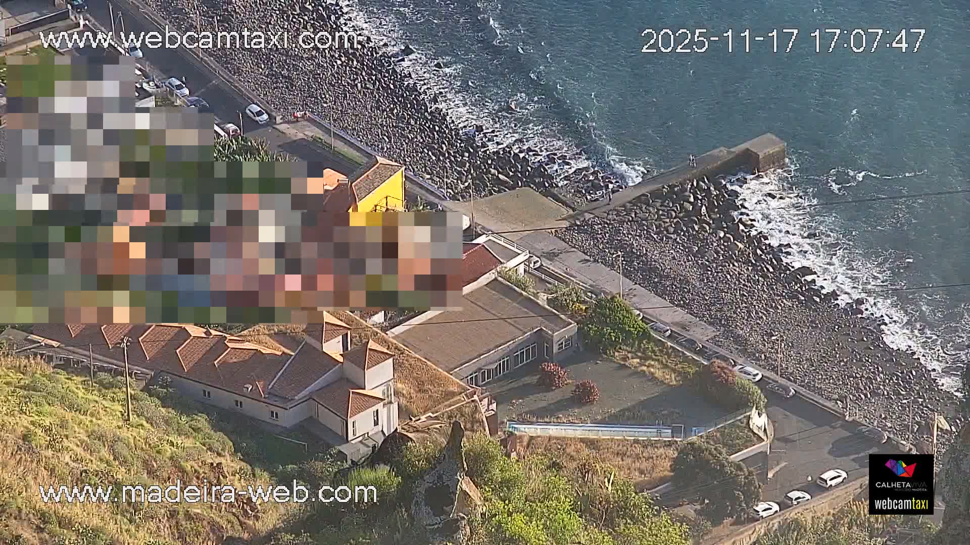 Paul do Mar Village from Faja da Ovelha Live Cam - Calheta, Madeira, Portugal