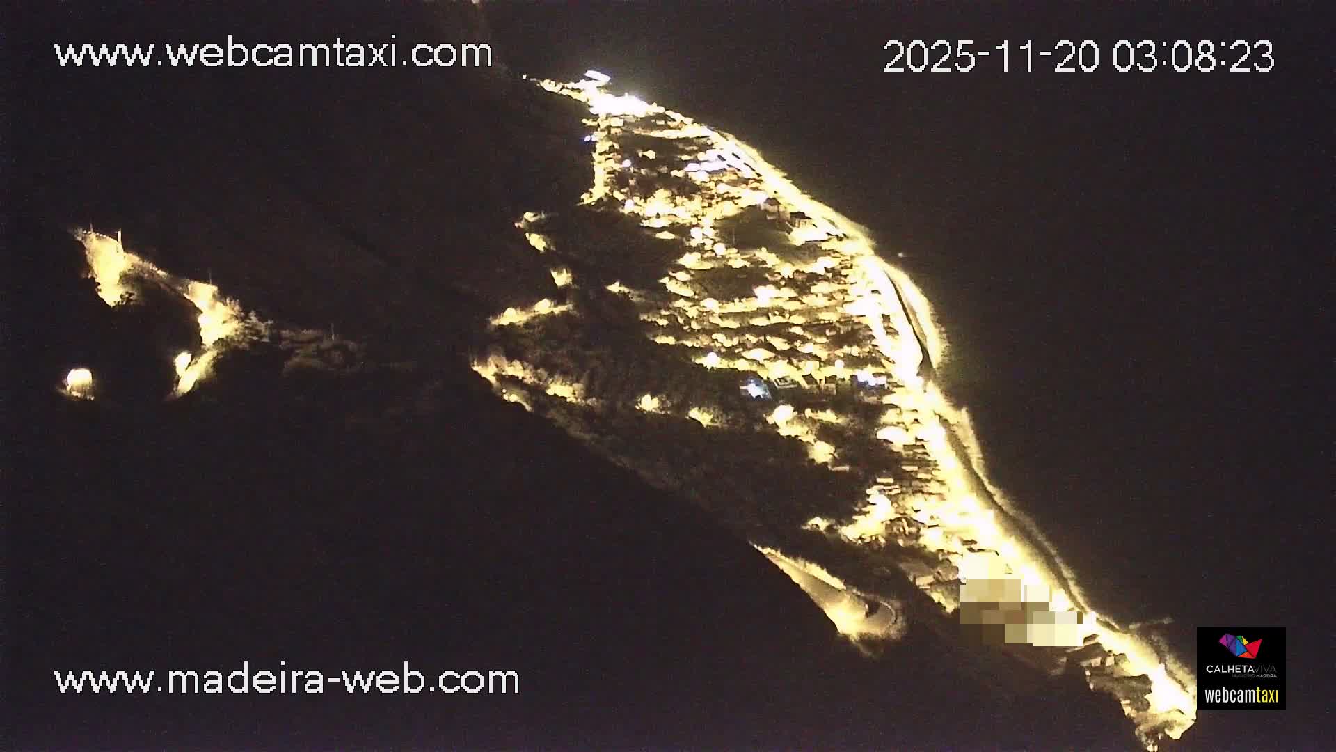 Paul do Mar Village from Faja da Ovelha Live Cam - Calheta, Madeira, Portugal