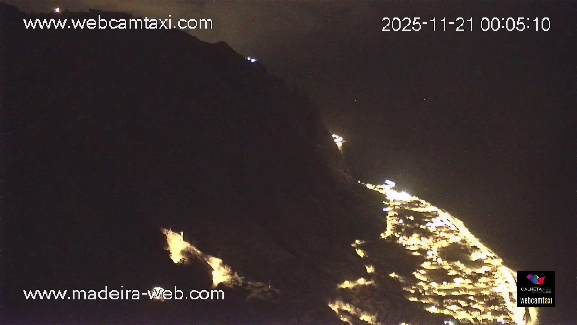 Paul do Mar Village from Faja da Ovelha Live Cam - Calheta, Madeira, Portugal