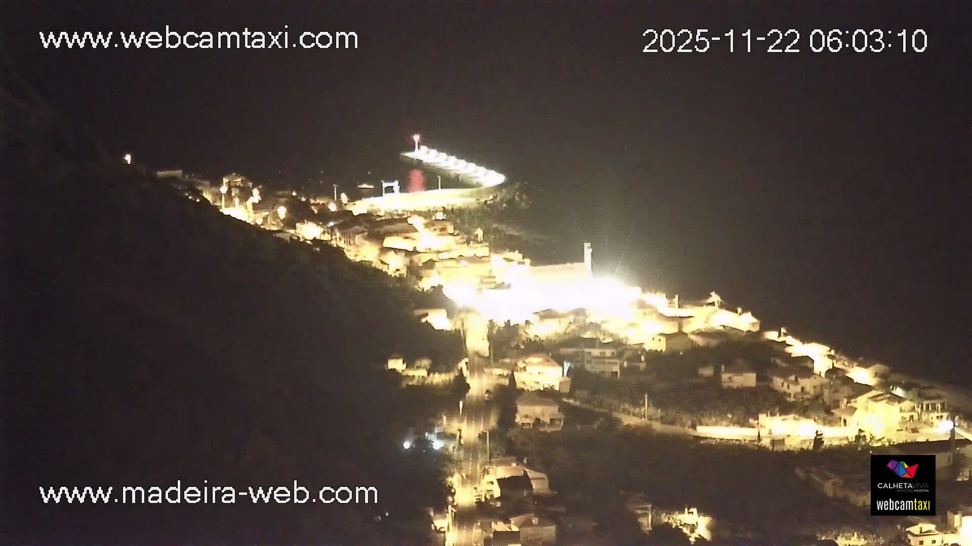 Paul do Mar Village from Faja da Ovelha Live Cam - Calheta, Madeira, Portugal