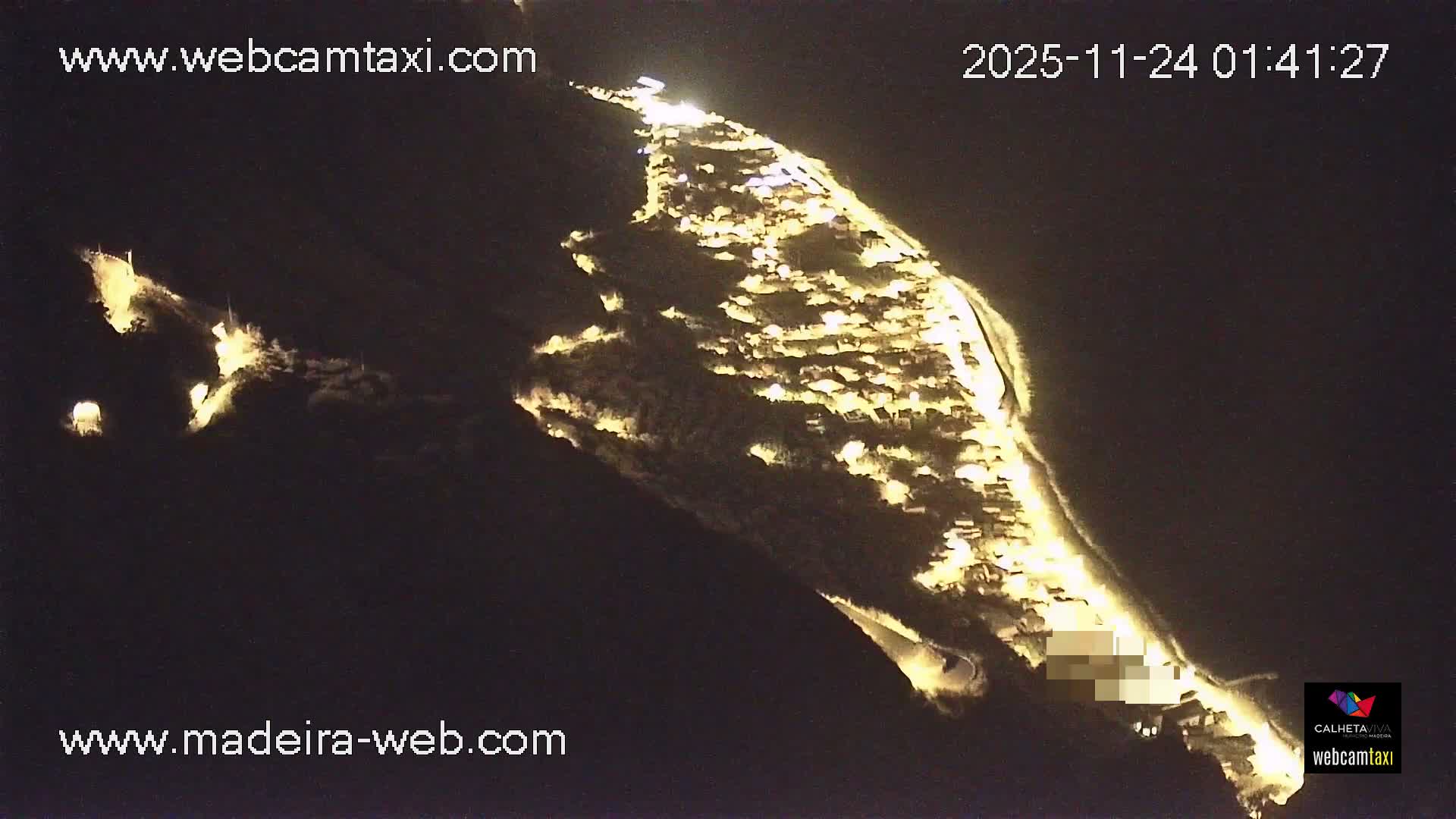 Paul do Mar Village from Faja da Ovelha Live Cam - Calheta, Madeira, Portugal