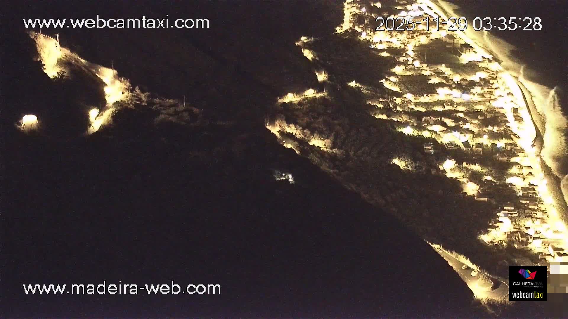 Paul do Mar Village from Faja da Ovelha Live Cam - Calheta, Madeira, Portugal