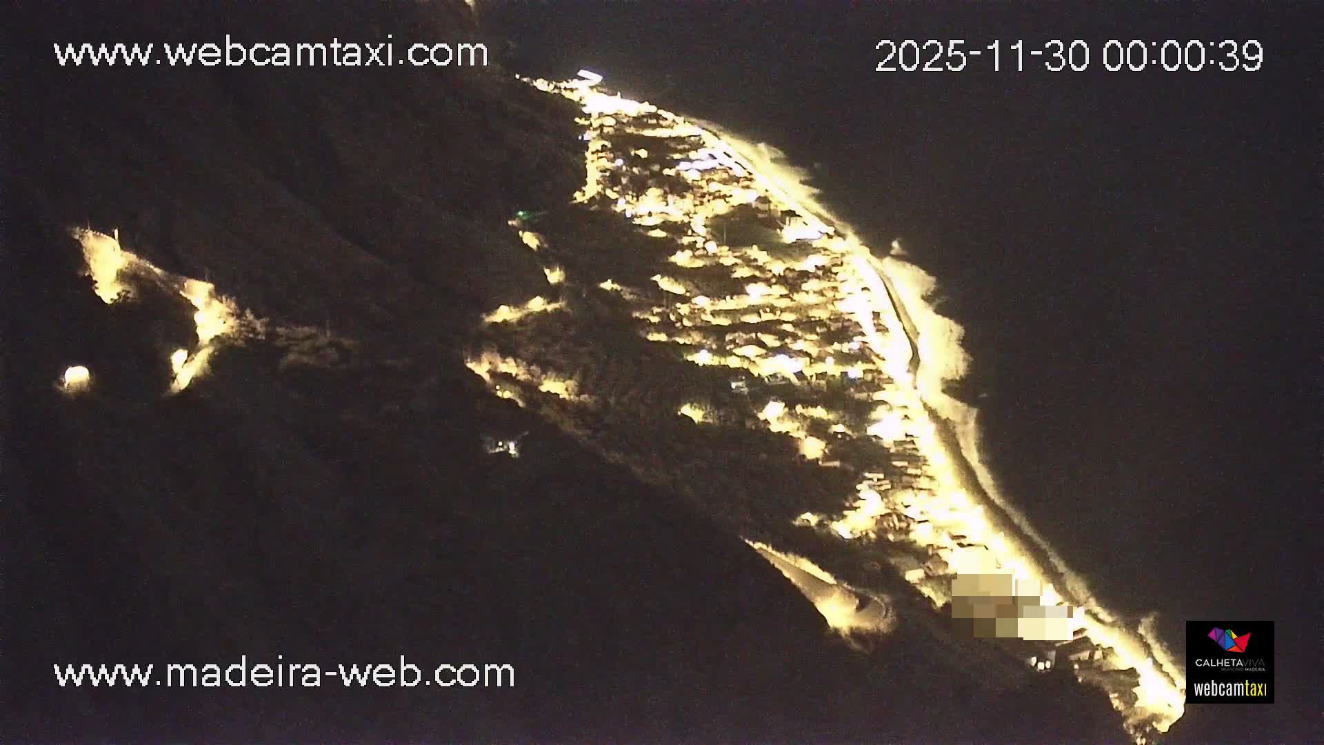 Paul do Mar Village from Faja da Ovelha Live Cam - Calheta, Madeira, Portugal