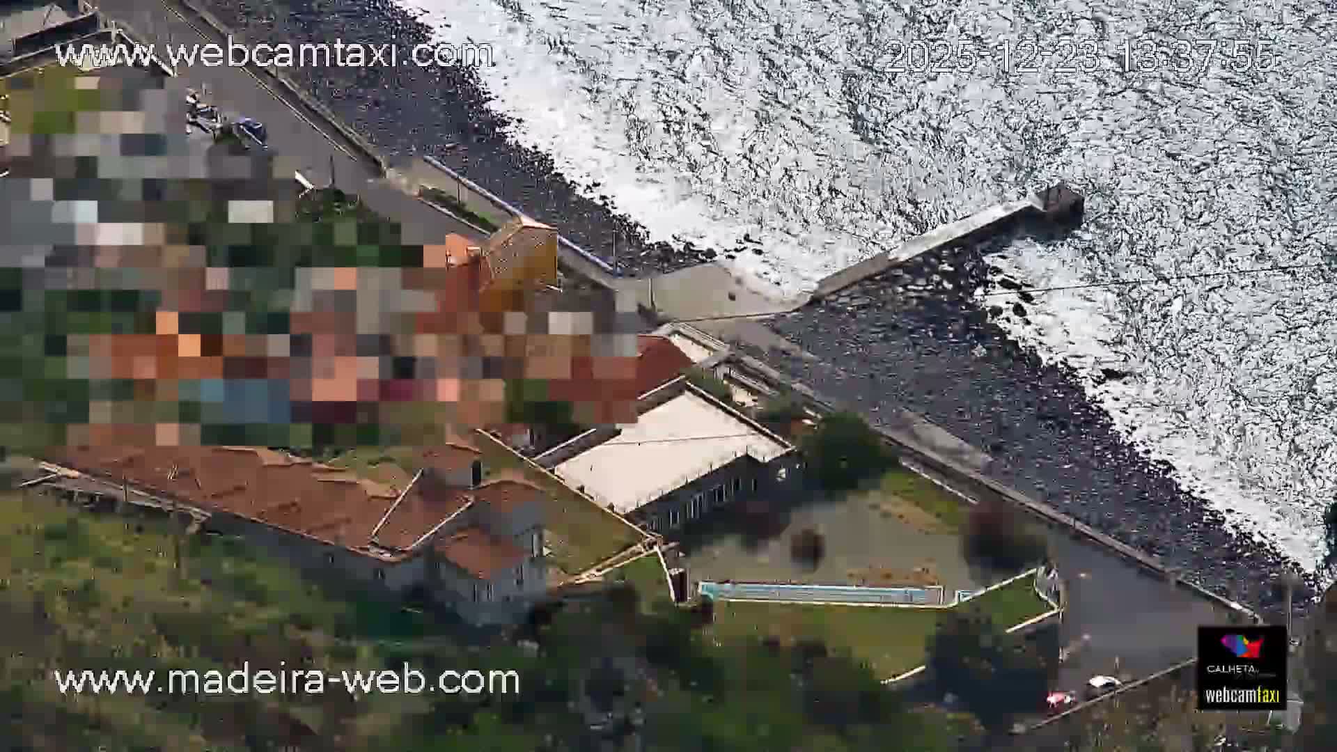Paul do Mar Village from Faja da Ovelha Live Cam - Calheta, Madeira, Portugal