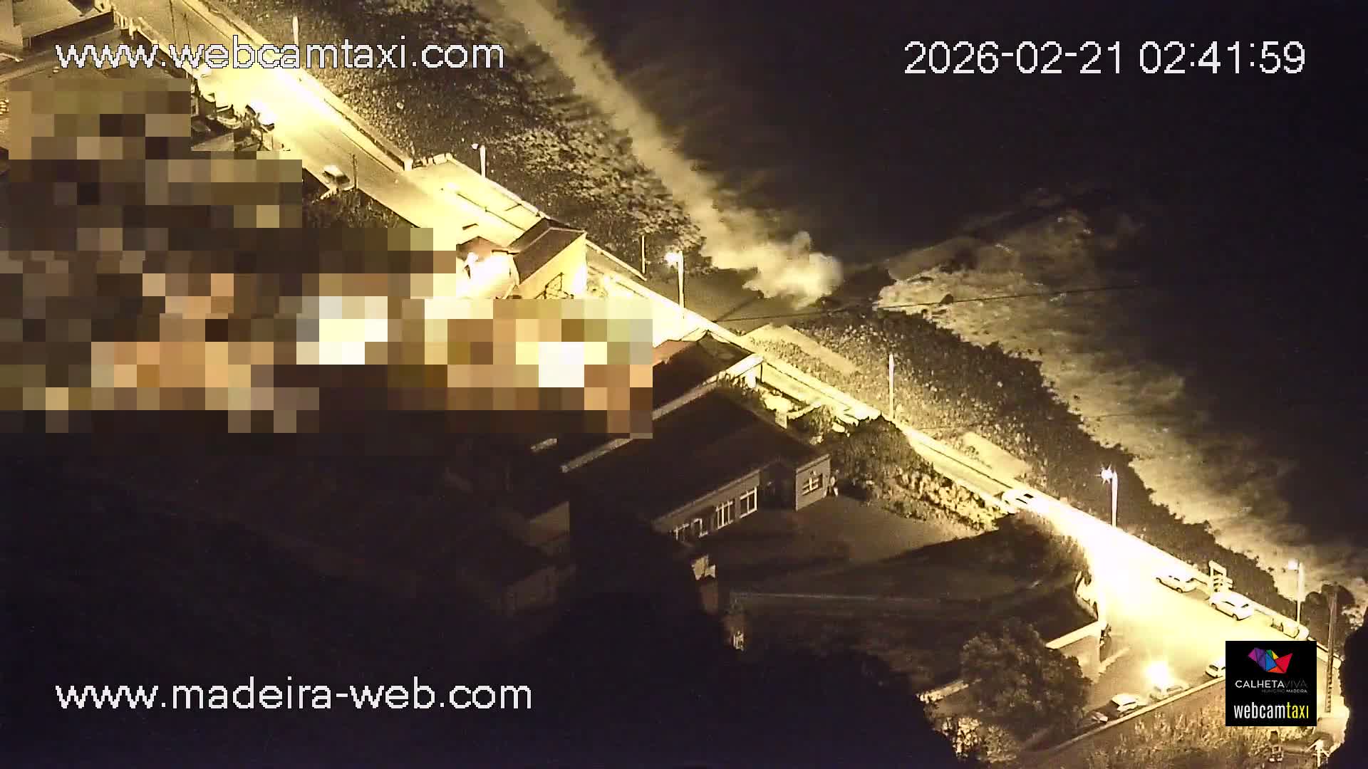 Paul do Mar Village from Faja da Ovelha Live Cam - Calheta, Madeira, Portugal