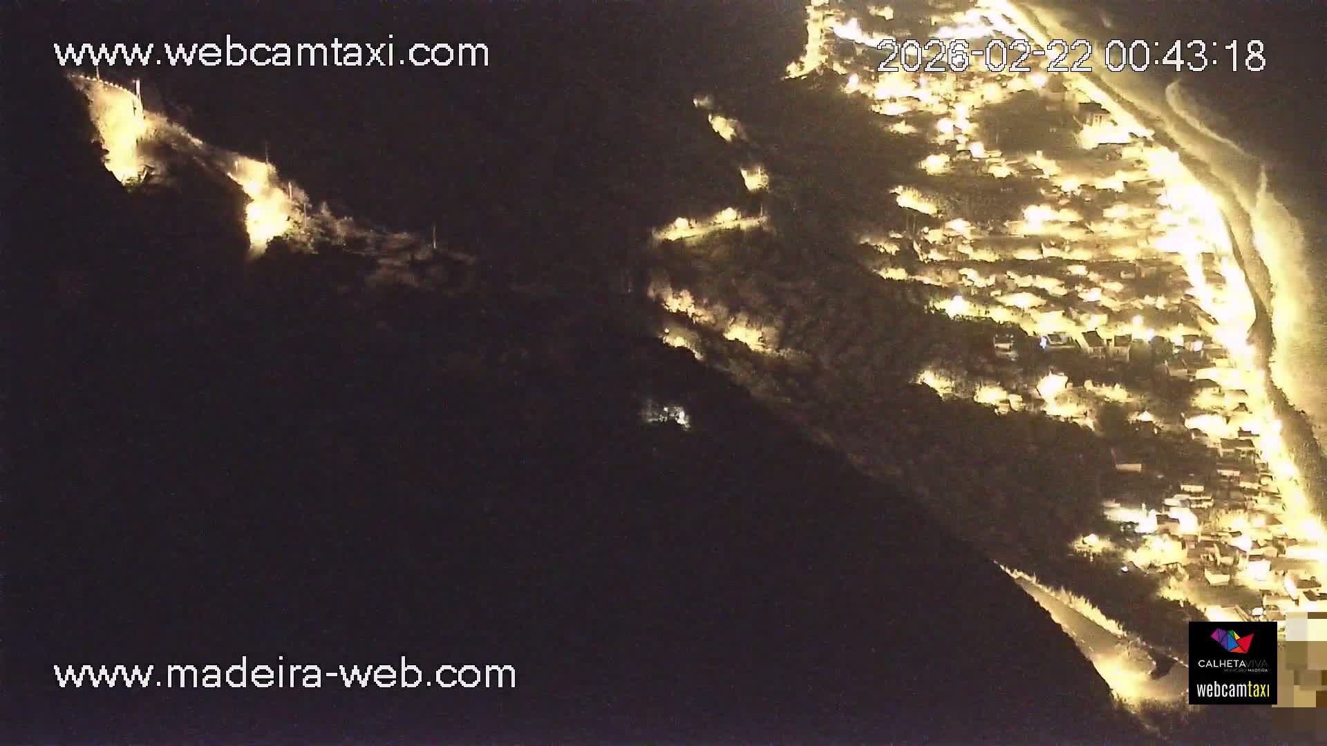 Paul do Mar Village from Faja da Ovelha Live Cam - Calheta, Madeira, Portugal