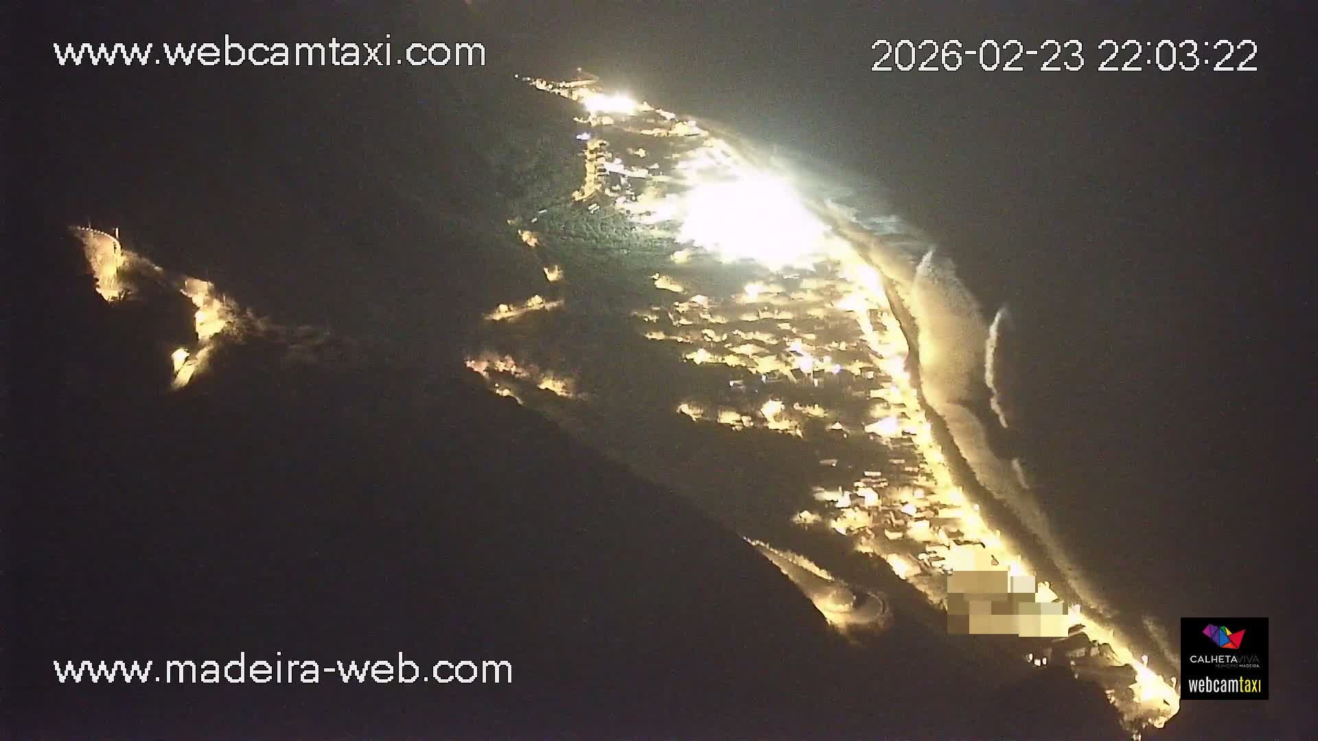 Paul do Mar Village from Faja da Ovelha Live Cam - Calheta, Madeira, Portugal