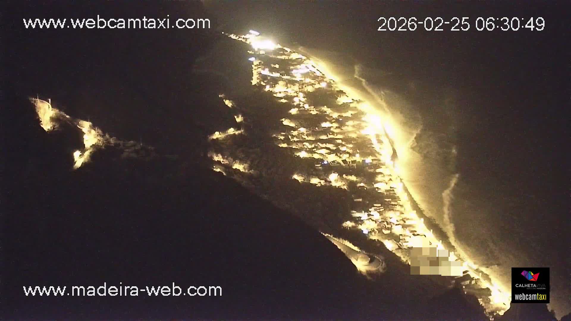 Paul do Mar Village from Faja da Ovelha Live Cam - Calheta, Madeira, Portugal