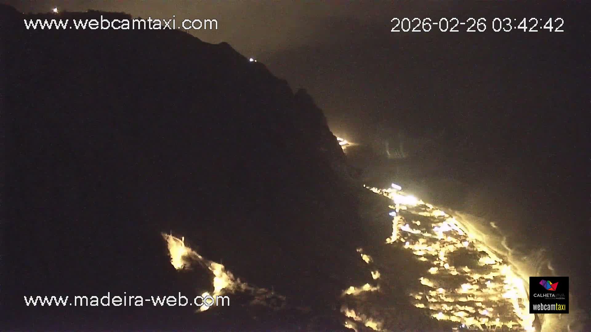 Paul do Mar Village from Faja da Ovelha Live Cam - Calheta, Madeira, Portugal