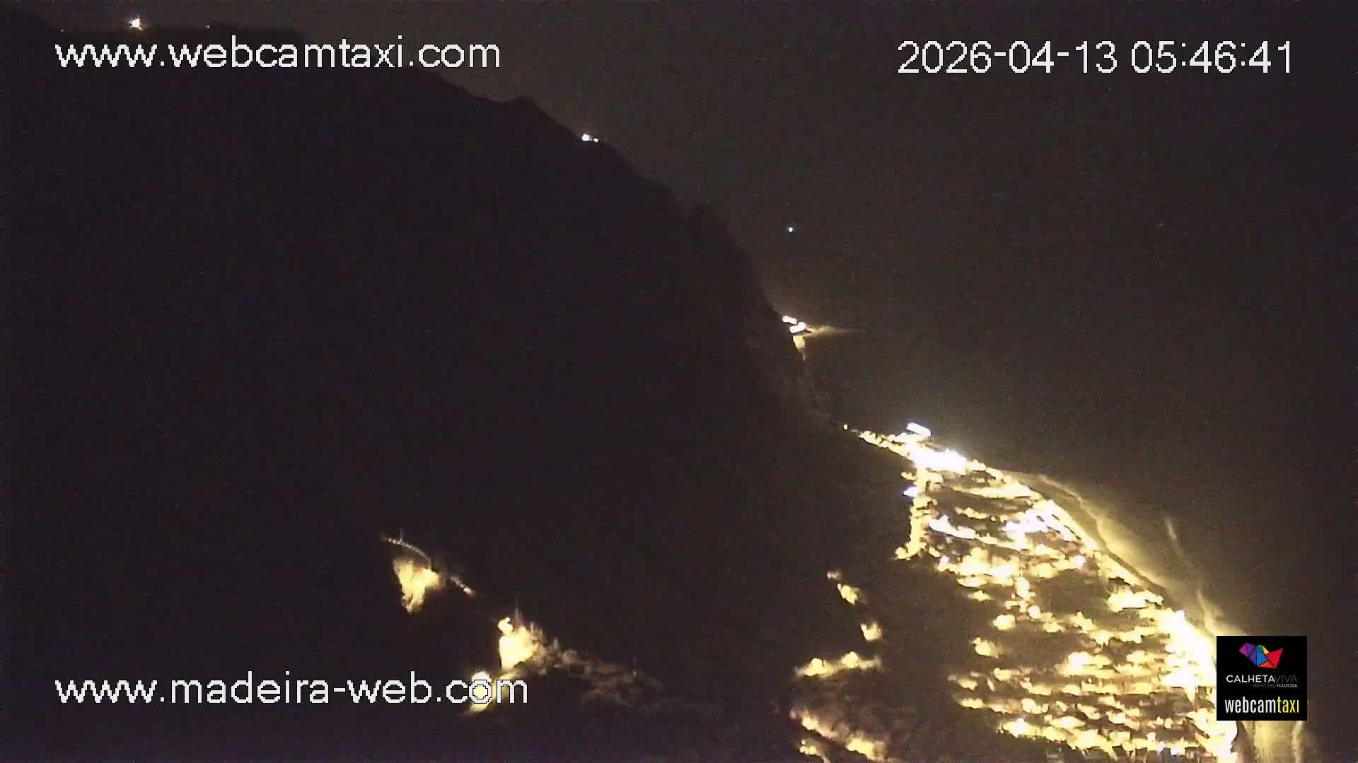 Paul do Mar Village from Faja da Ovelha Live Cam - Calheta, Madeira, Portugal