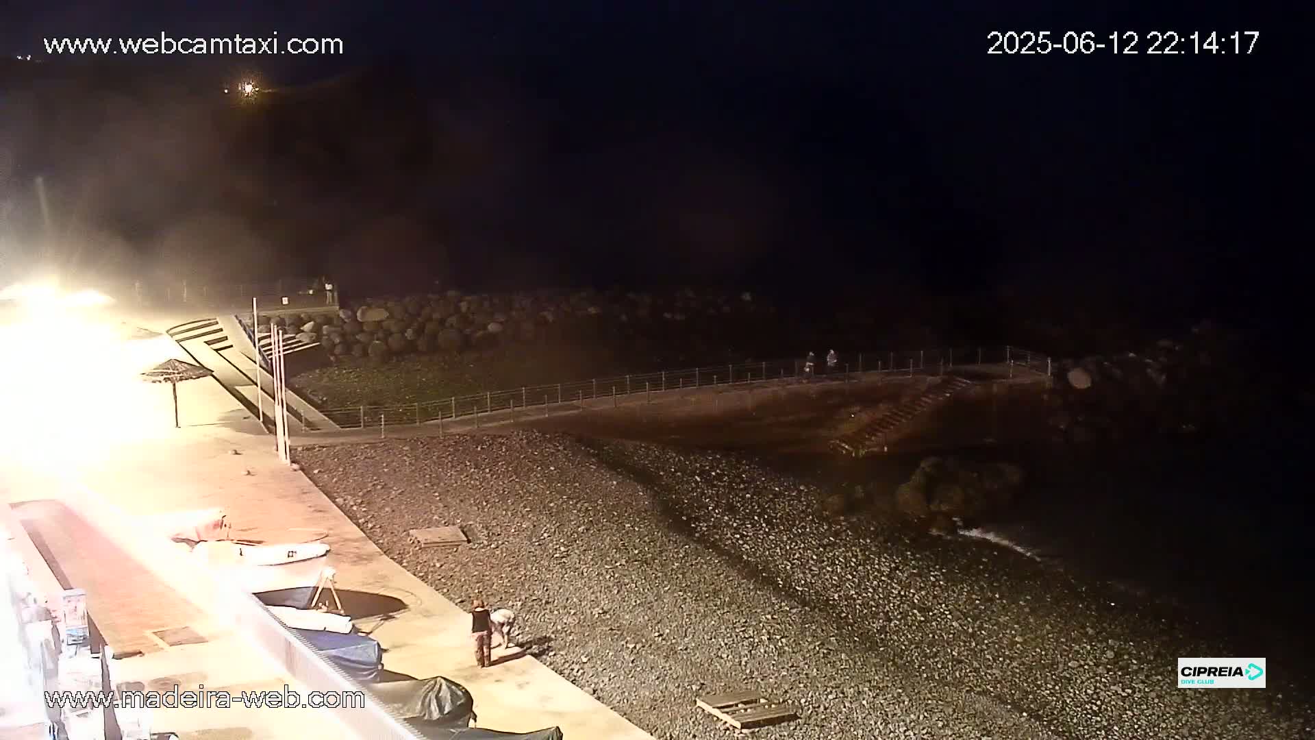 Canico, Praia dos Reis Magos Beach Live Cam, Caniço - Santa Cruz, Madeira, Portugal