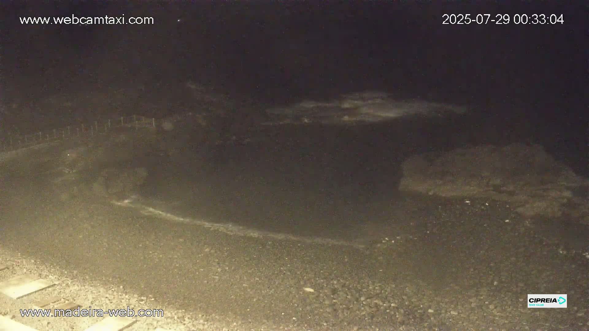 Canico, Praia dos Reis Magos Beach Live Cam, Caniço - Santa Cruz, Madeira, Portugal