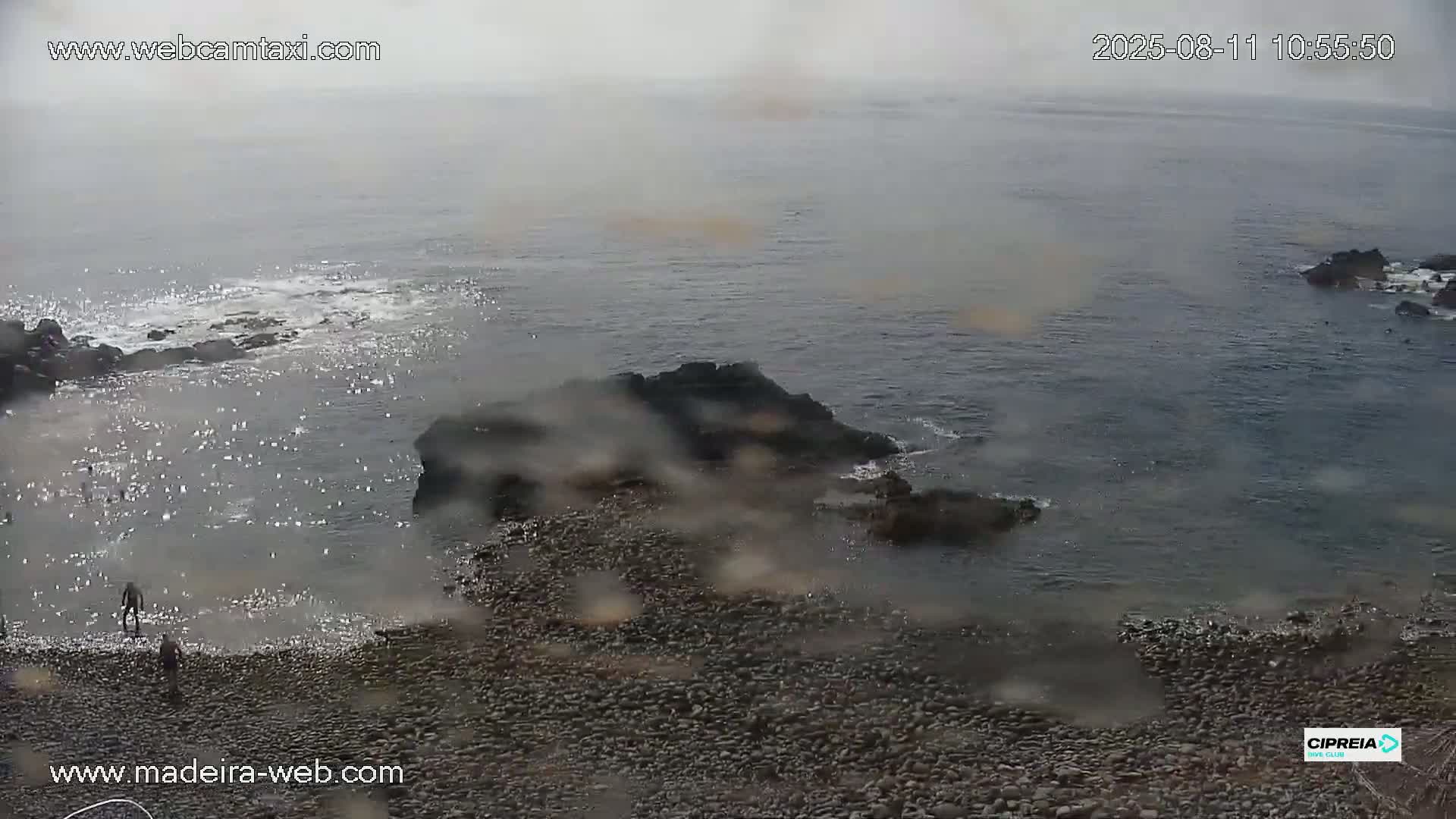 Canico, Praia dos Reis Magos Beach Live Cam, Caniço - Santa Cruz, Madeira, Portugal