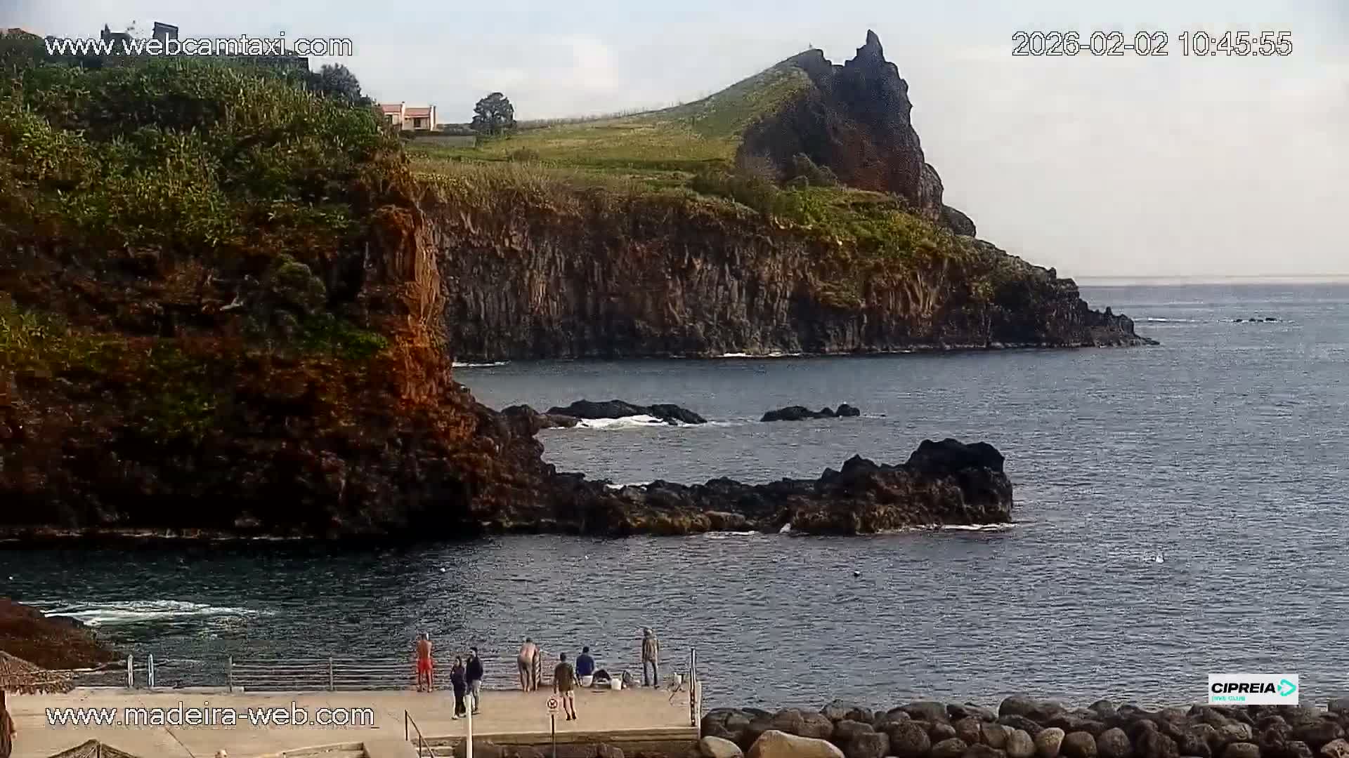 Canico, Praia dos Reis Magos Beach Live Cam, Caniço - Santa Cruz, Madeira, Portugal
