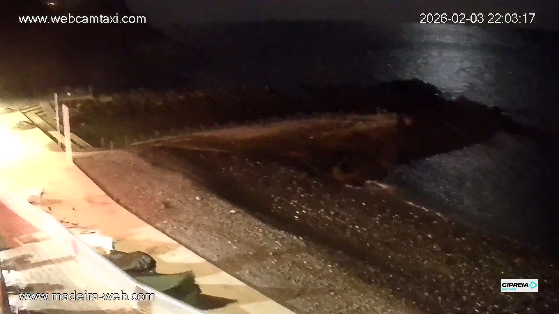 Canico, Praia dos Reis Magos Beach Live Cam, Caniço - Santa Cruz, Madeira, Portugal