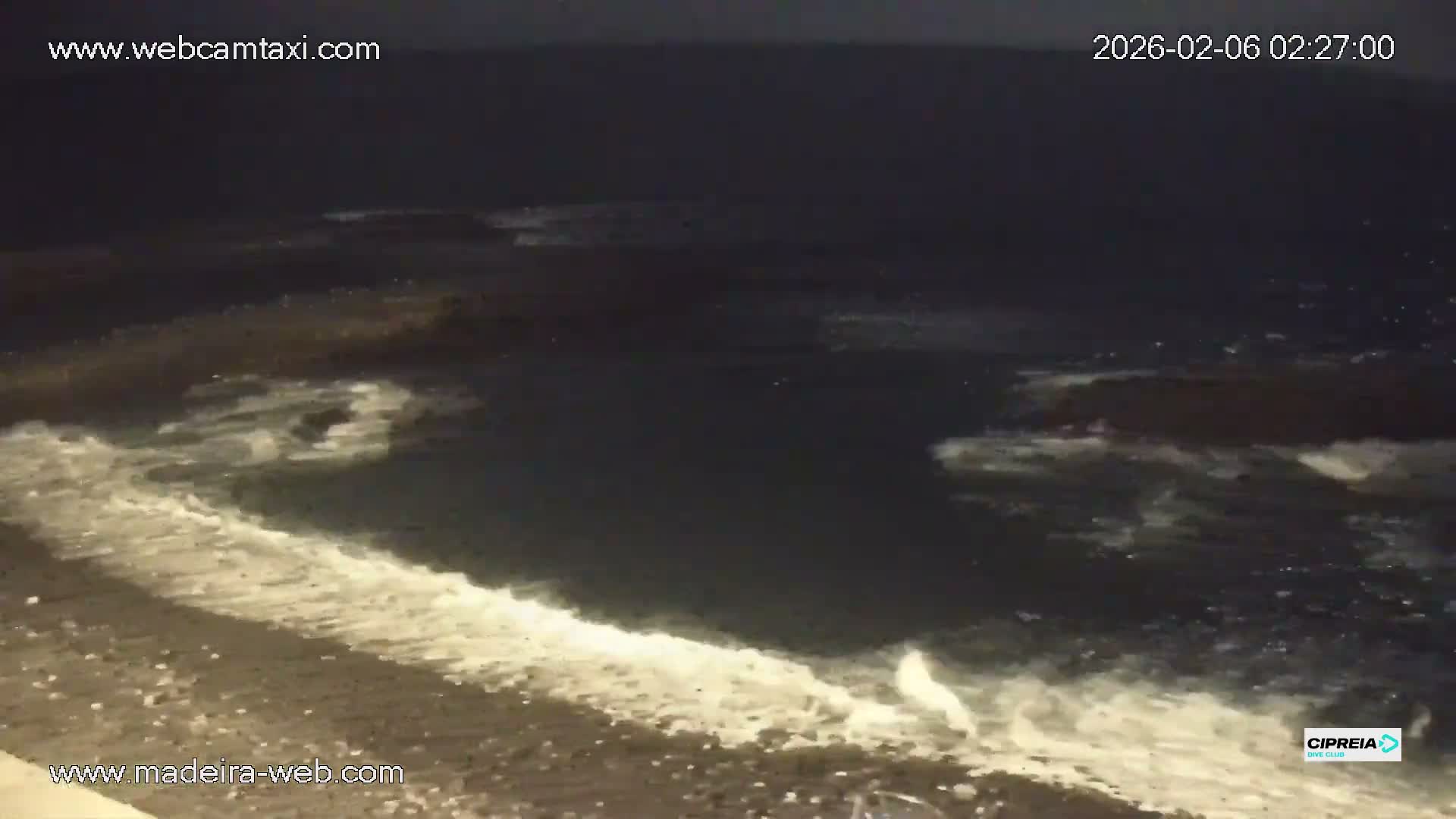 Canico, Praia dos Reis Magos Beach Live Cam, Caniço - Santa Cruz, Madeira, Portugal