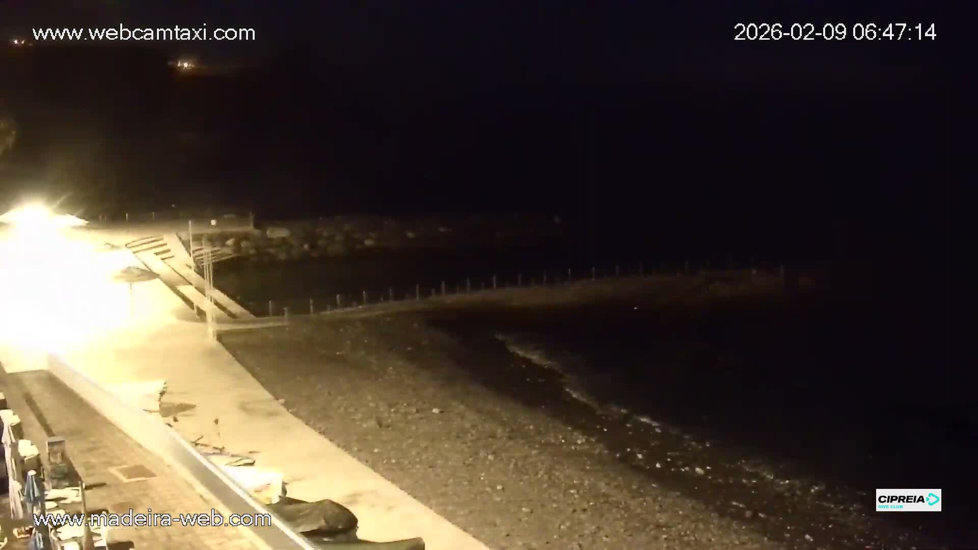 Canico, Praia dos Reis Magos Beach Live Cam, Caniço - Santa Cruz, Madeira, Portugal