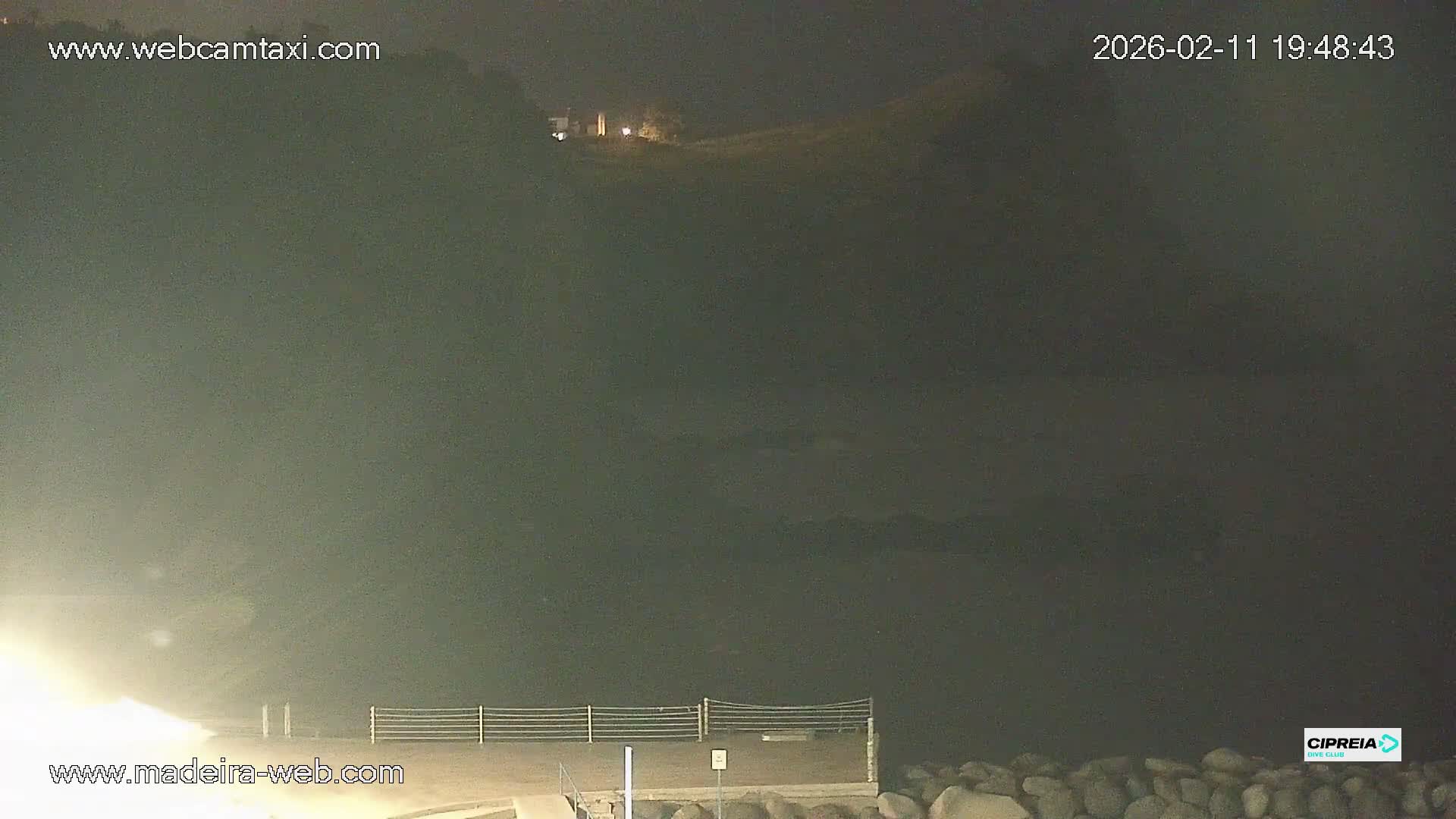 Canico, Praia dos Reis Magos Beach Live Cam, Caniço - Santa Cruz, Madeira, Portugal