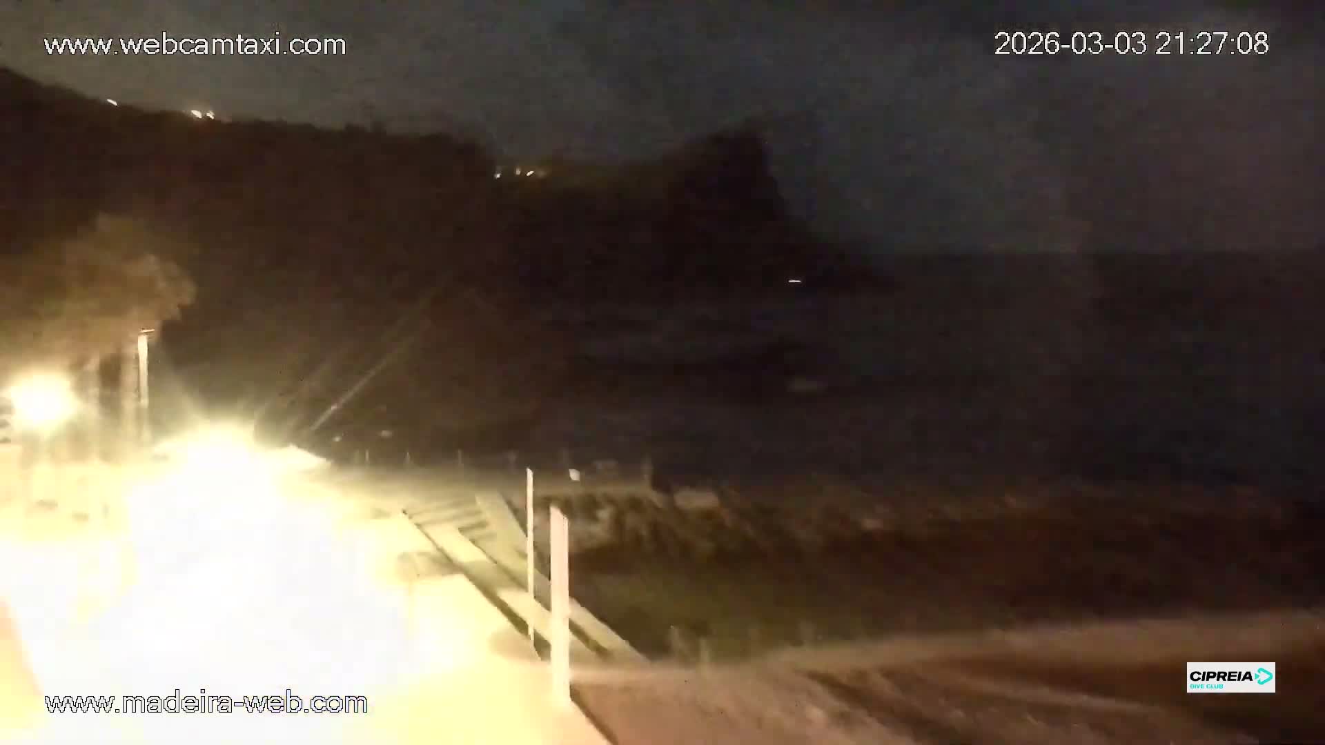 Canico, Praia dos Reis Magos Beach Live Cam, Caniço - Santa Cruz, Madeira, Portugal